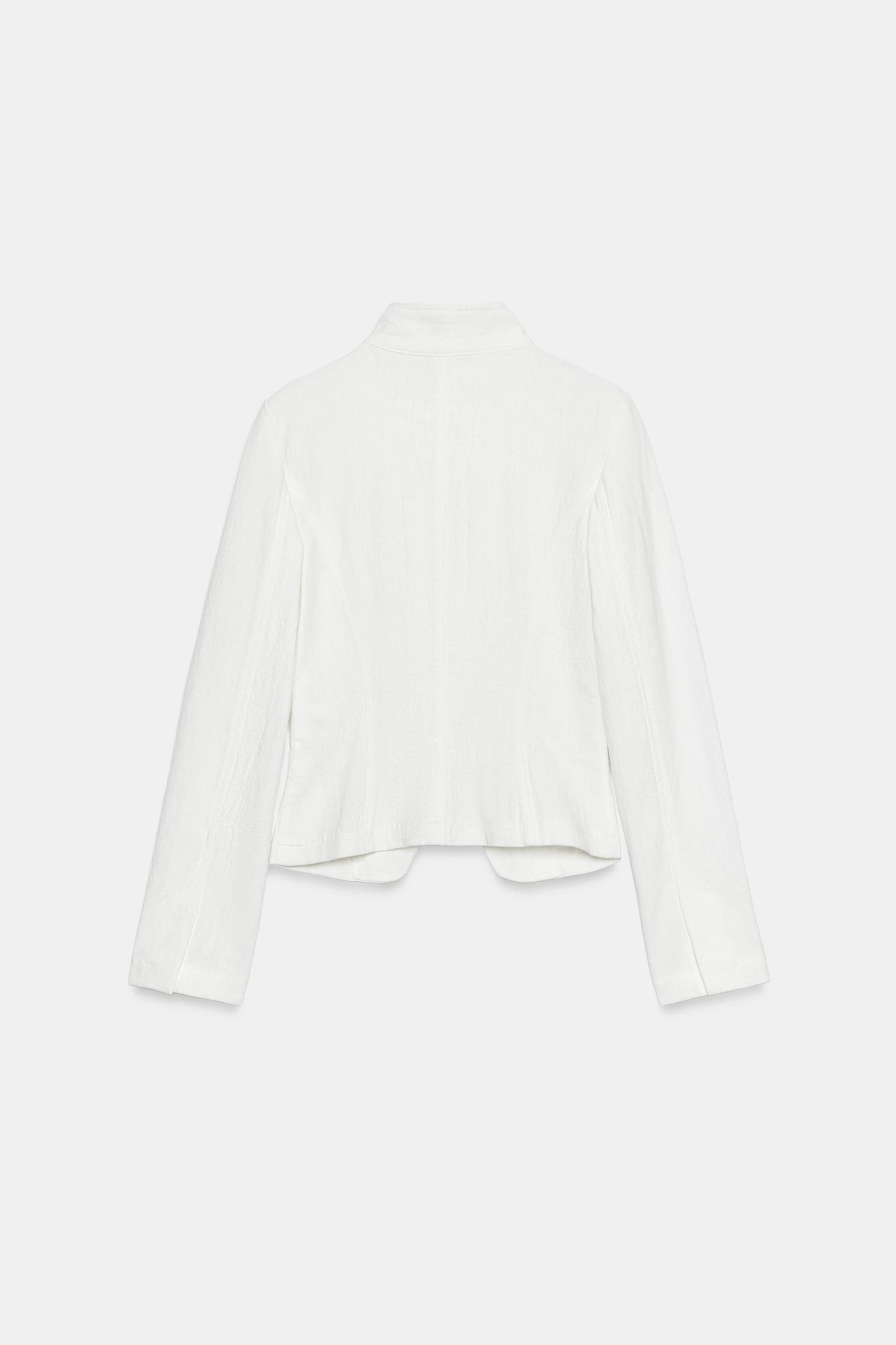 RAMIE BLEND WRAP JACKET Product Image