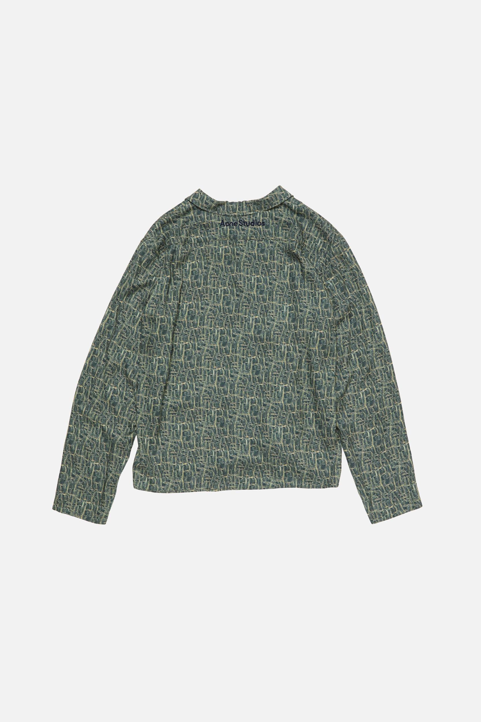 Monogram Button-Up Shirt Product Image