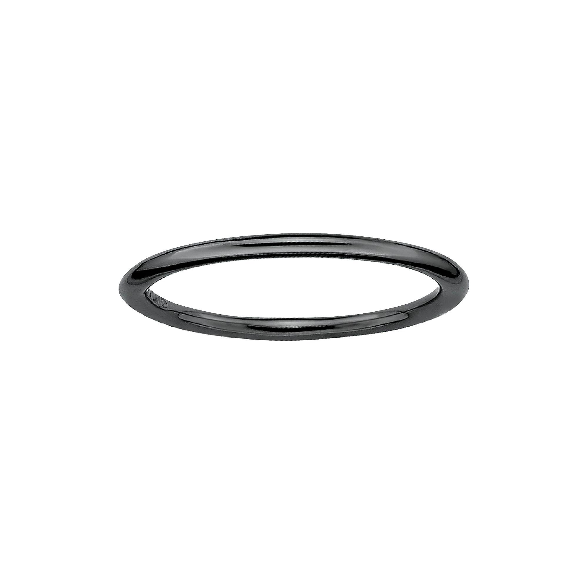 Stacks & Stones Ruthenium-Plated Sterling Silver Stack Ring, Women's,  Product Image