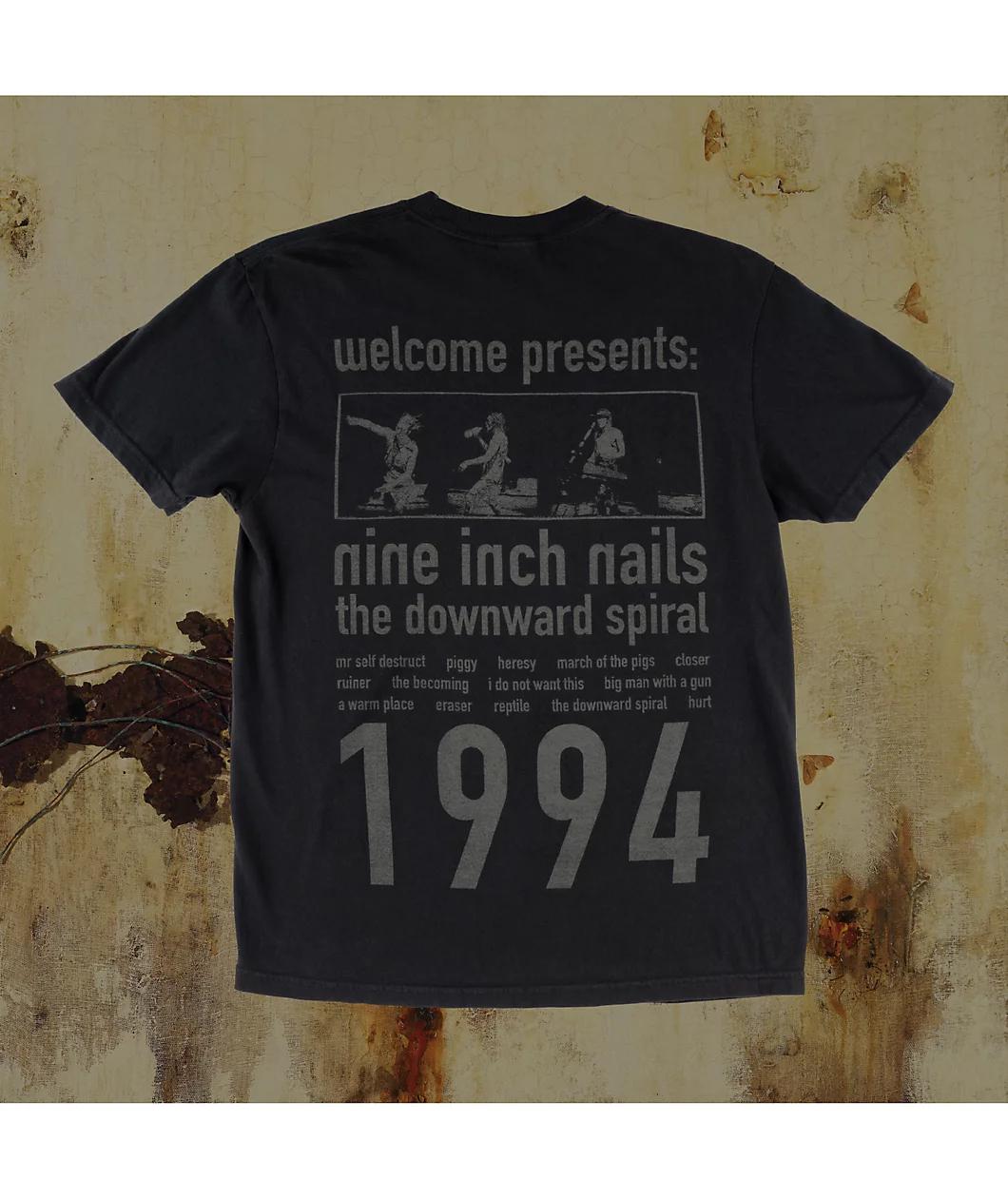 Welcome x Nine Inch Nails Hurt Black T-Shirt Product Image