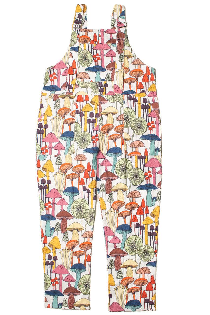 Mushroom Patterned Overalls Product Image