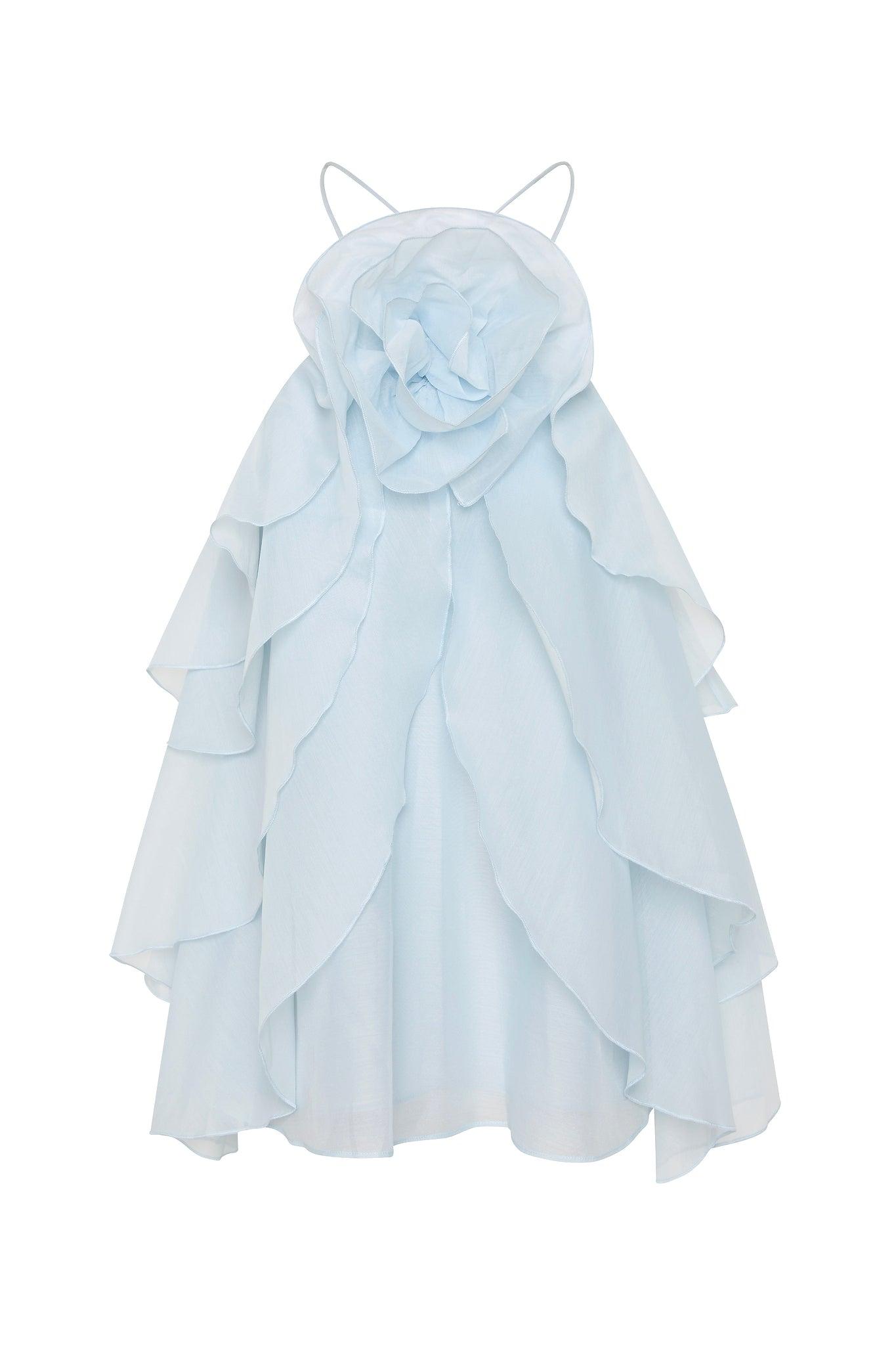 Pandorea Layered Top-SILVER BLUE / 12 Product Image