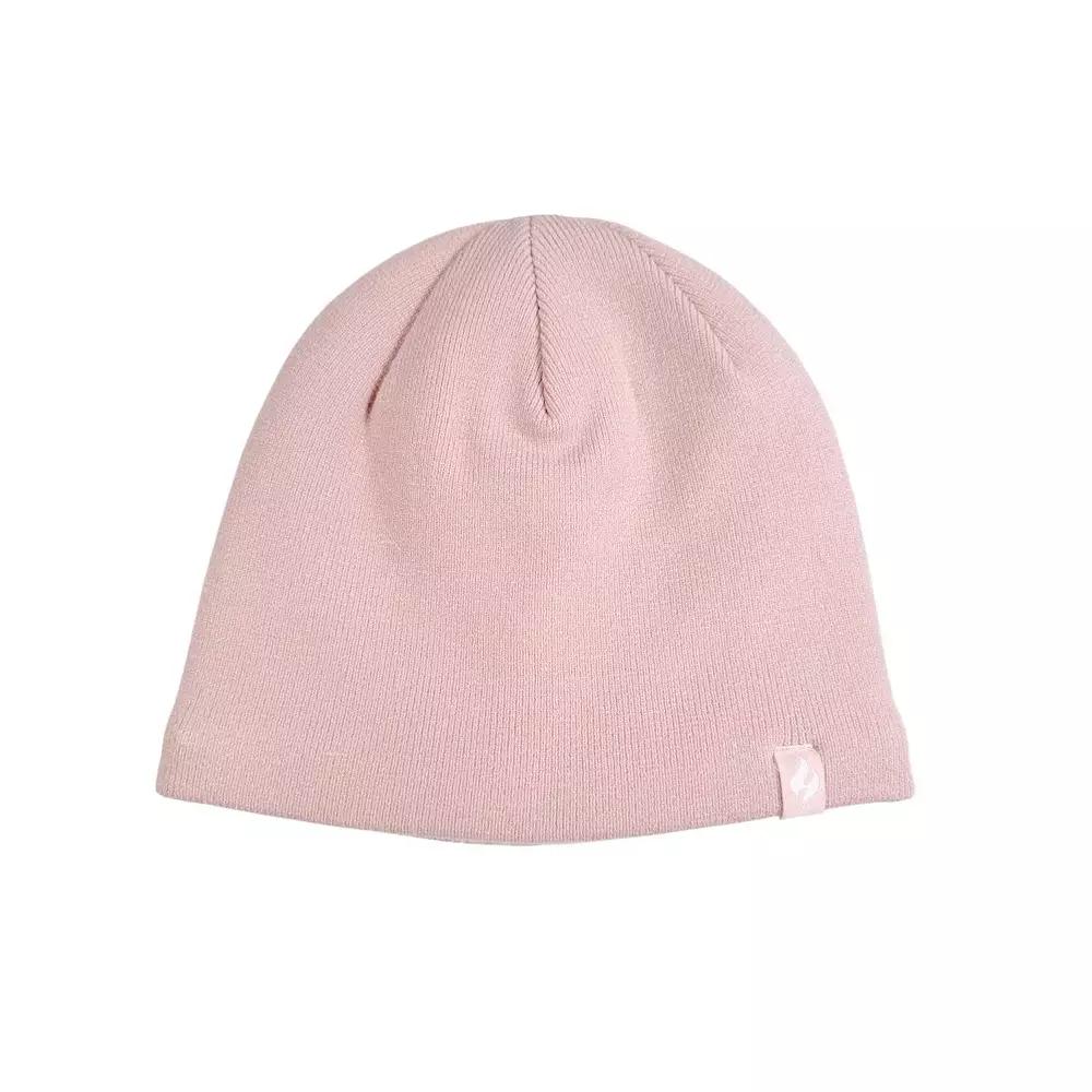 Women's Heat Holders Heatweaver Lined Flat Knit Beanie, Cloud Gray Product Image