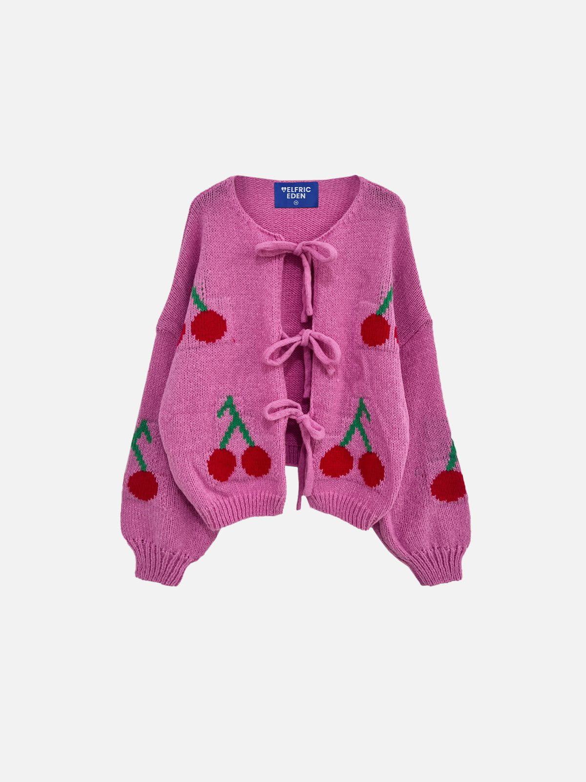 Aelfric Eden Cherry Bandage Cardigan Female Product Image
