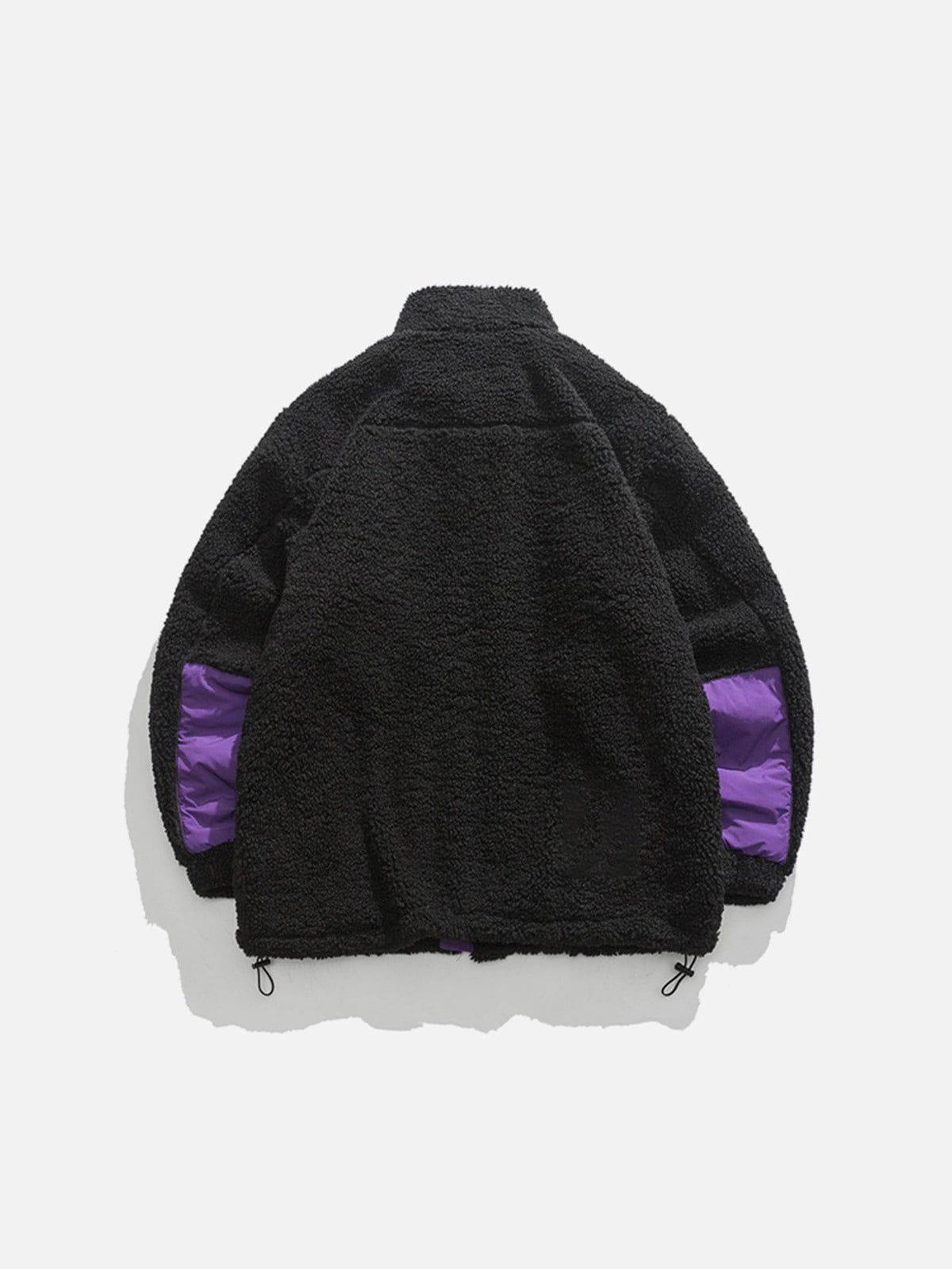 Aelfric Eden Mountains Graphic Sherpa Coat Product Image