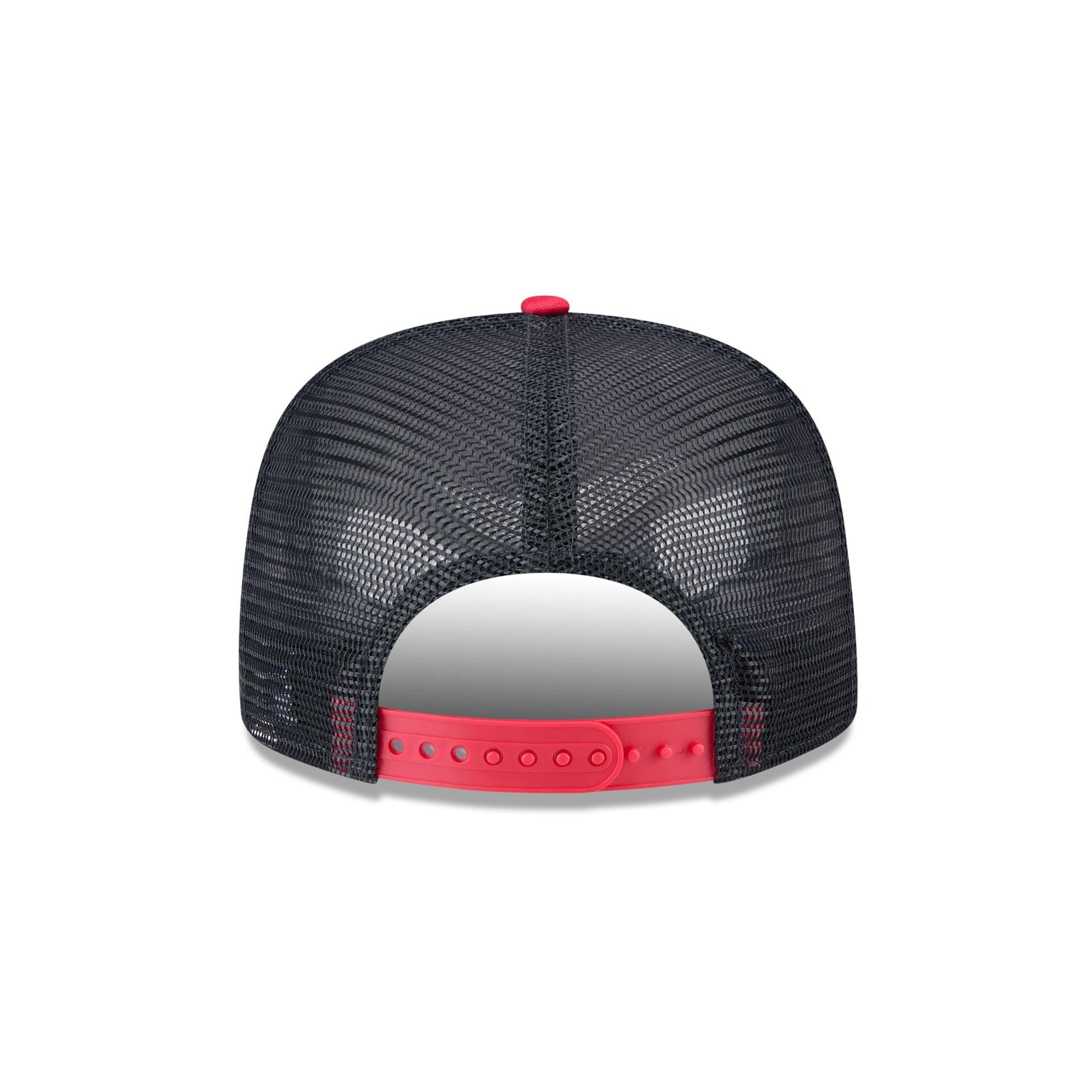 Boston Red Sox Retro Script 9FIFTY A-Frame Trucker Hat Male Product Image