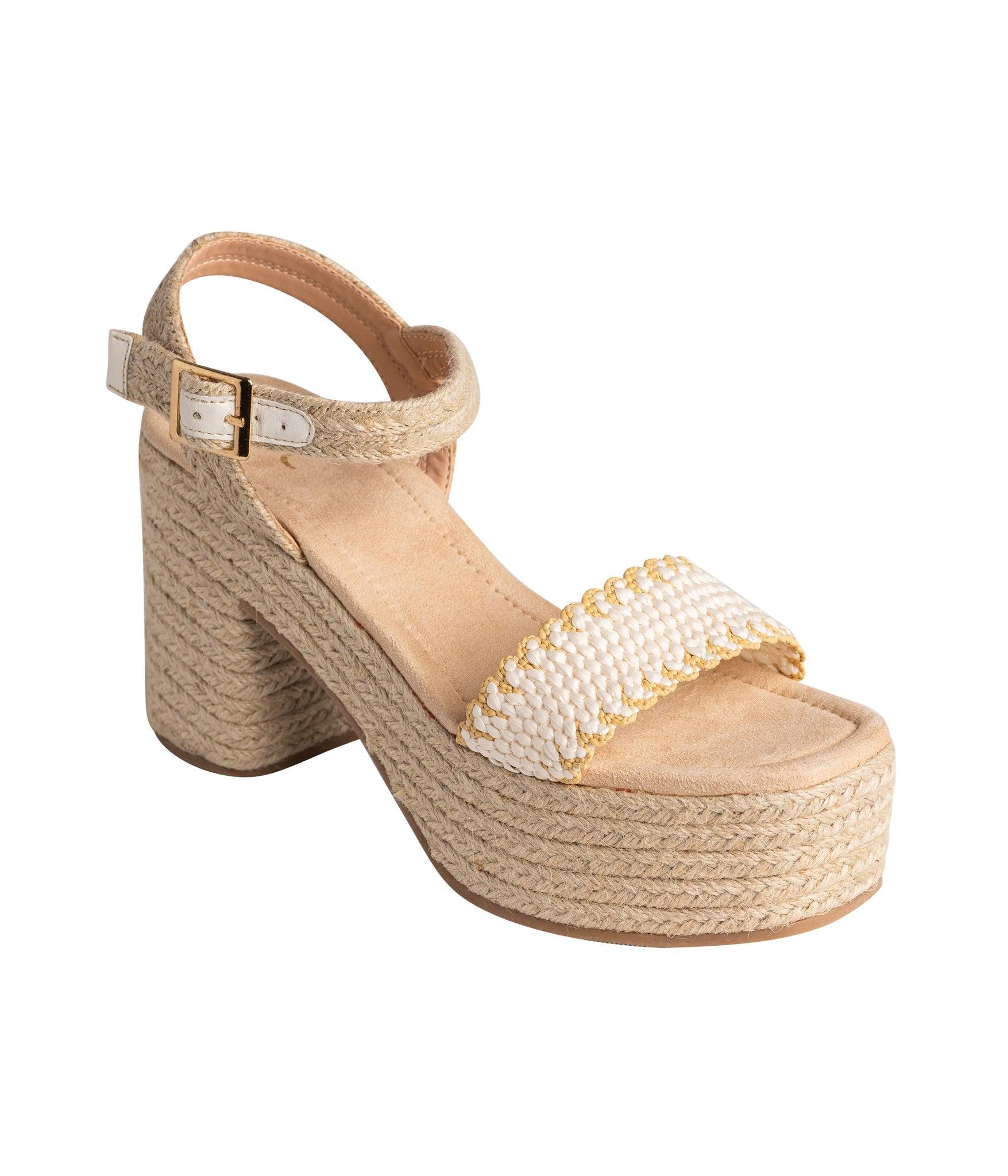 Elise Wedge in Off White (Online Exclusive) Product Image