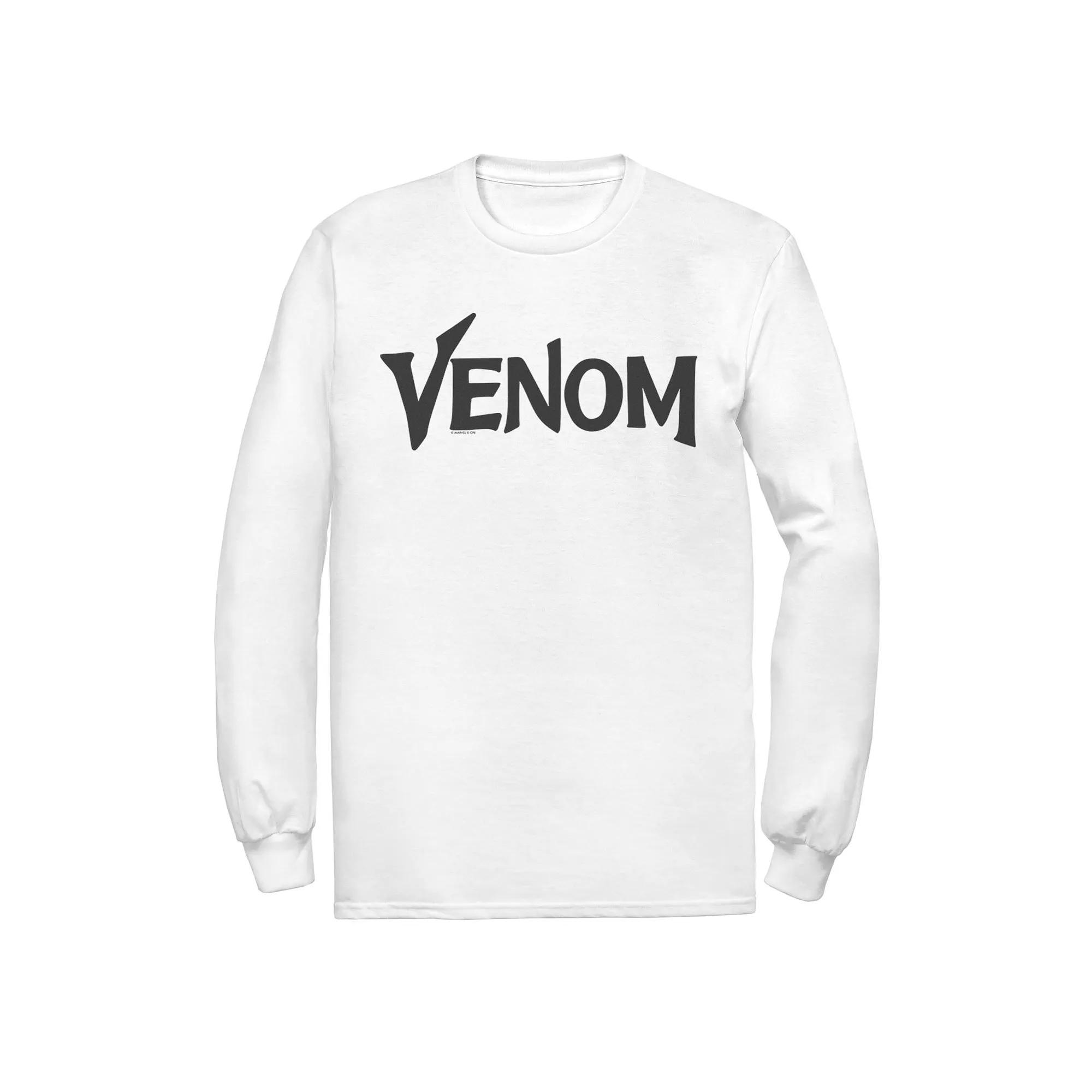 Men's Marvel Venom Logo Black Simple Title Tee,  Product Image