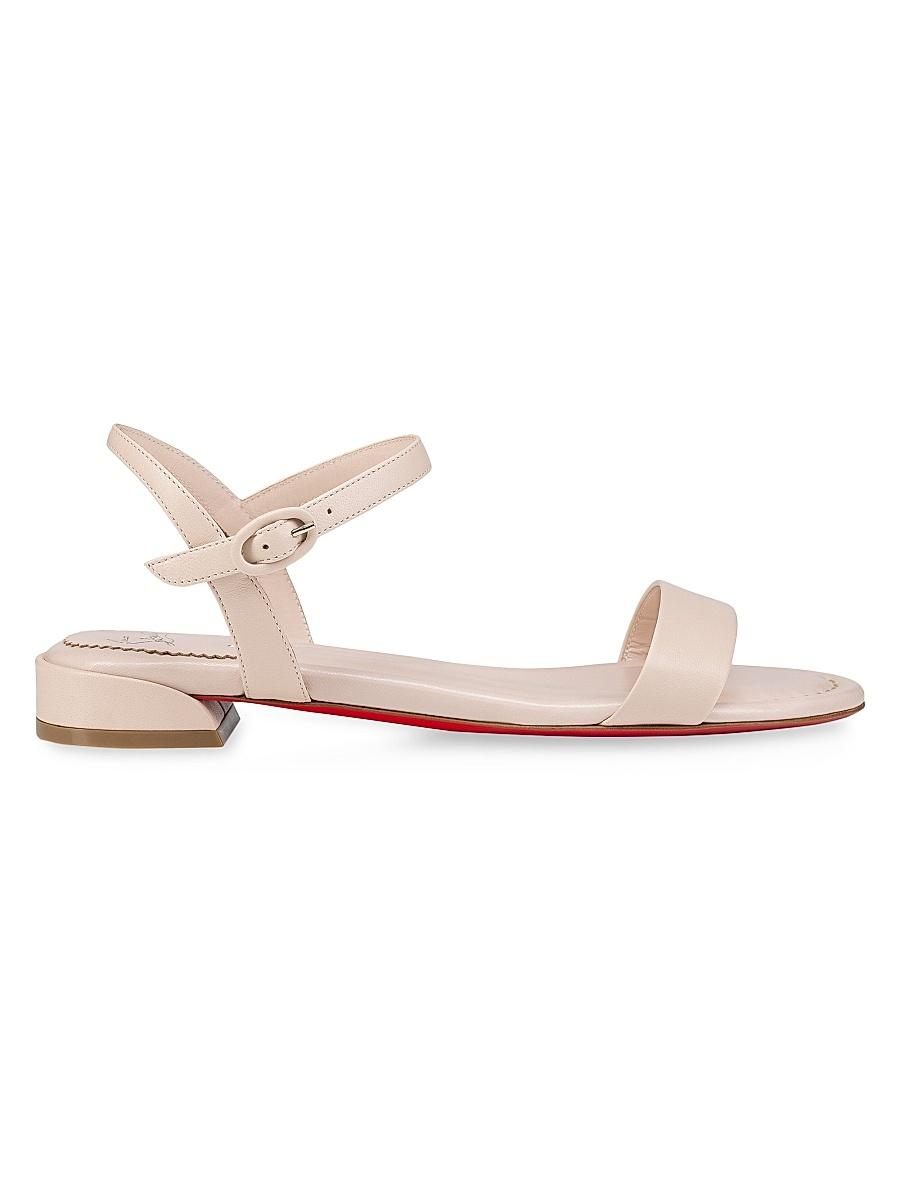 Sweet Jane Red Sole Ankle-Strap Sandals Product Image