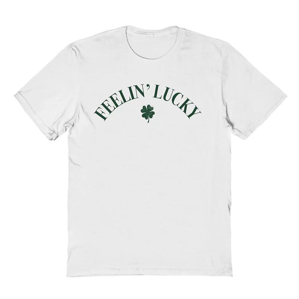 Men's Feelin Lucky Arch St. Patrick's Day Graphic Tee, Adult Unisex,  Product Image
