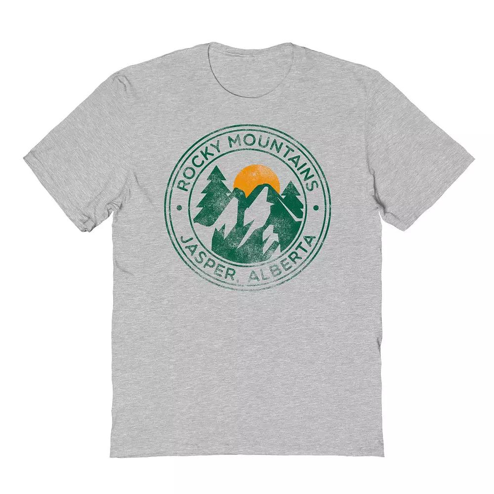 Men's Country Parks Jasper Alberta Graphic Tee, Size: XXL, Sport Gray Product Image