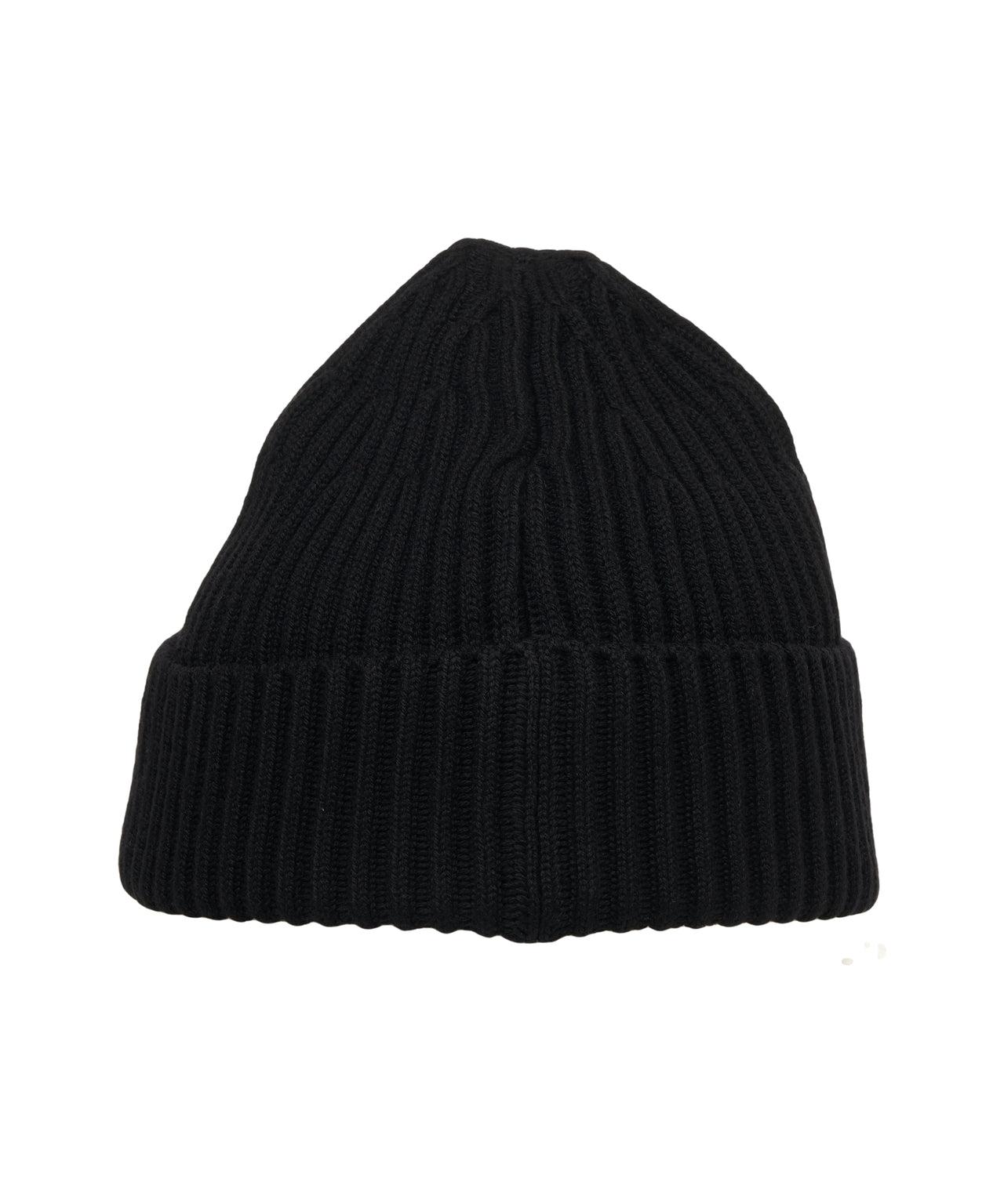 Knit beanie with logopatch Product Image