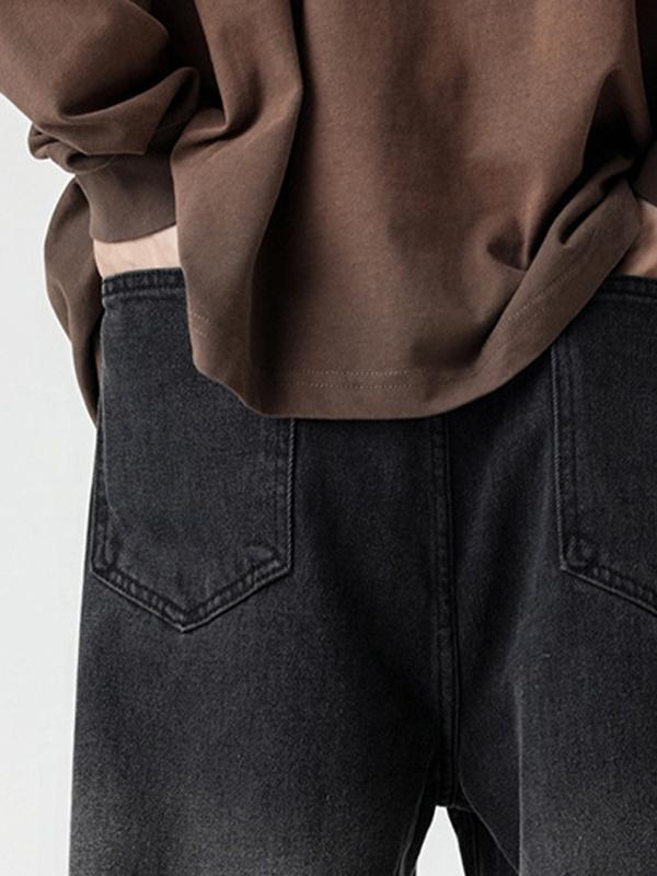 Men's Hip Pop Ombre Wide Leg Pants Product Image