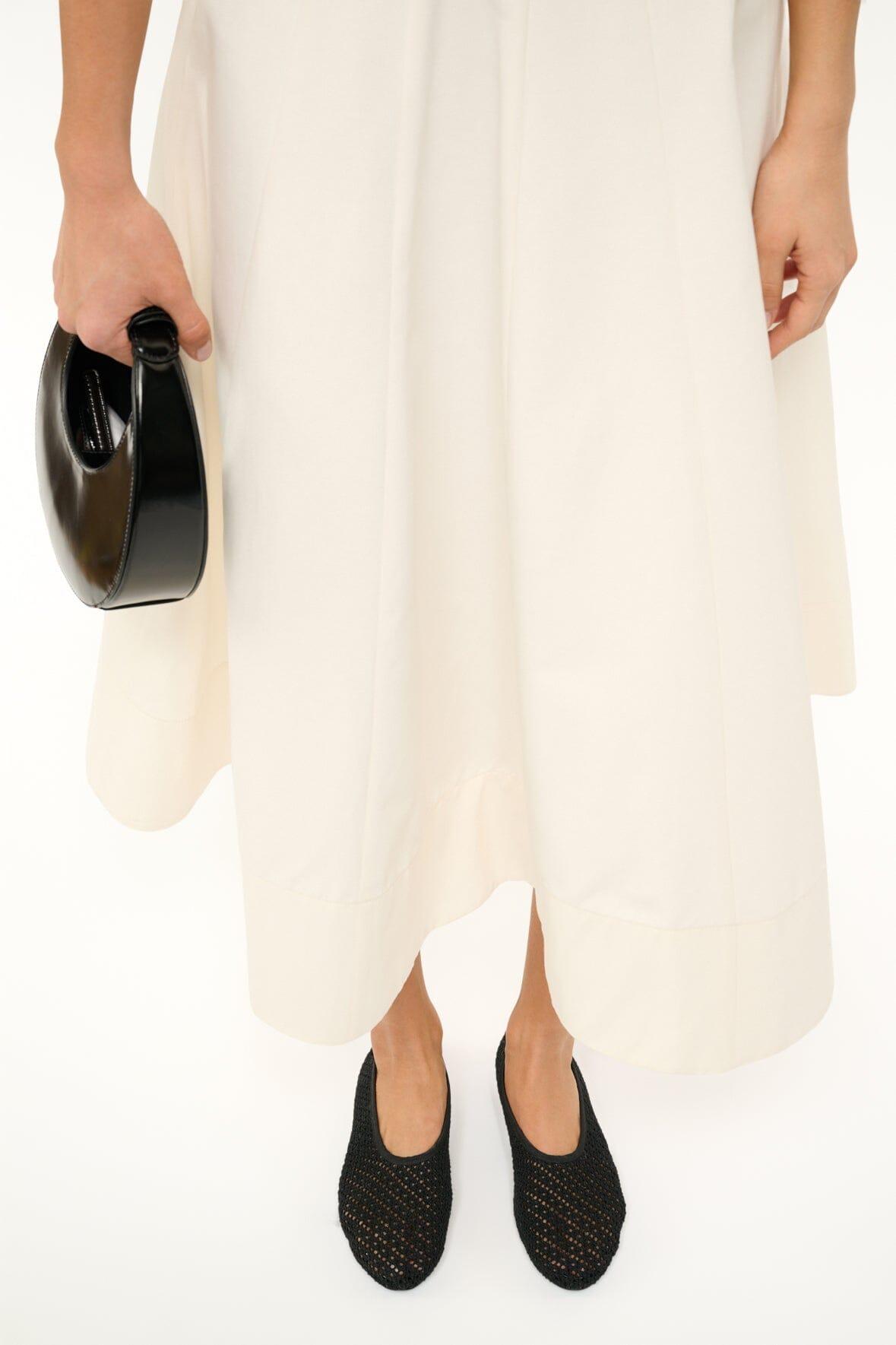 ALBA BALLET FLAT | BLACK CROCHET Product Image