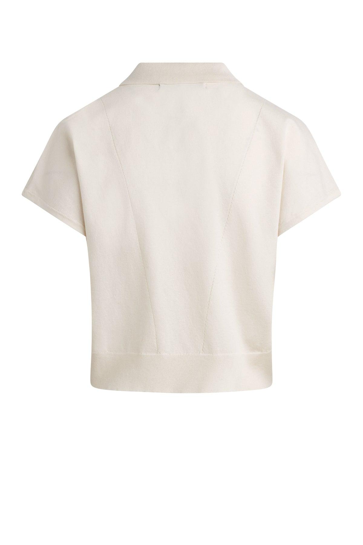 Draped Collared Sweater Female Product Image