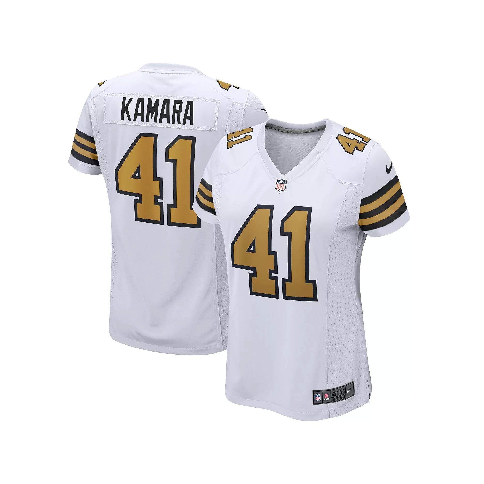 Women's Nike Alvin Kamara White New Orleans Saints Alternate Game Player Jersey,  Product Image