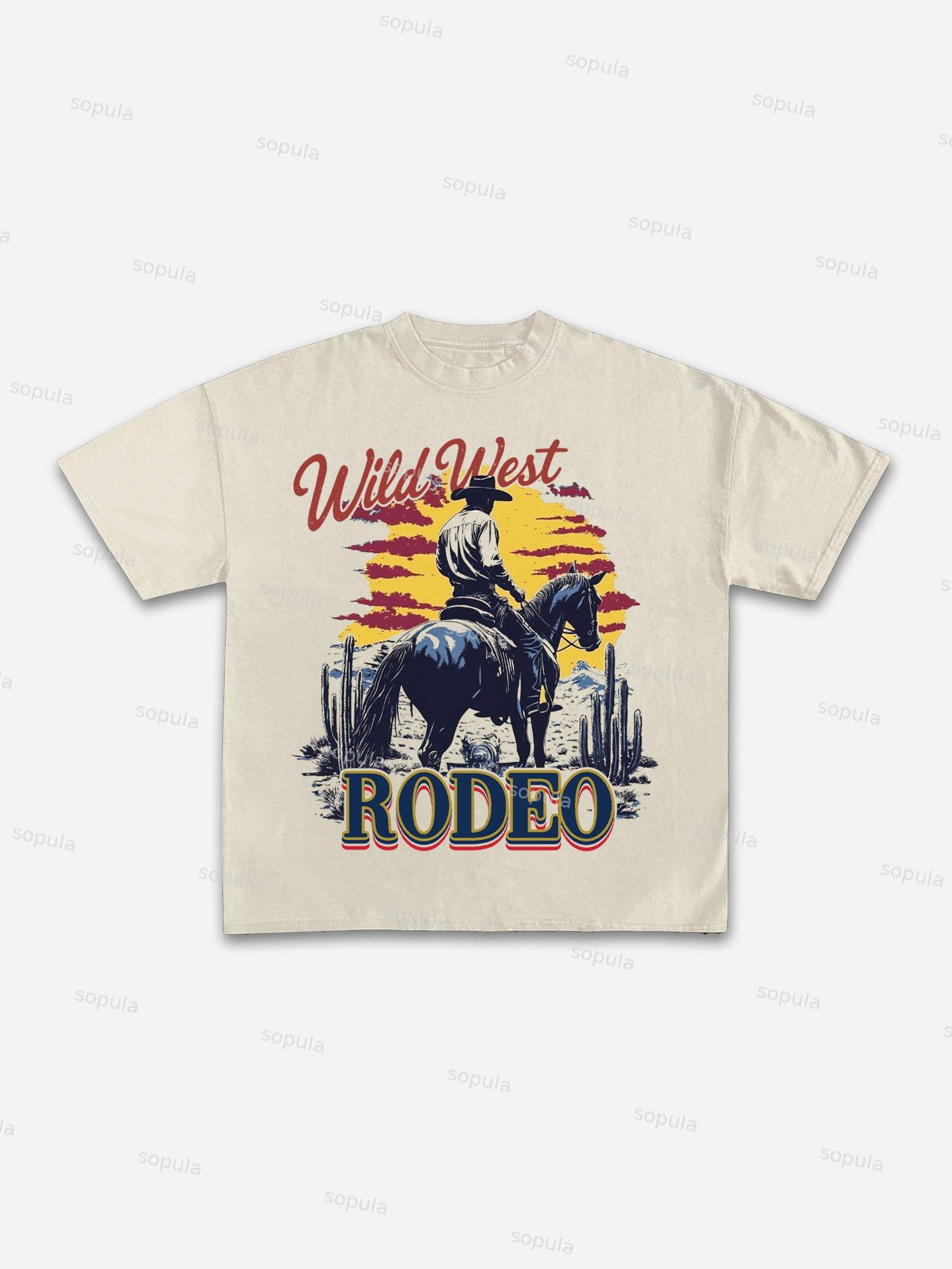 Coors Banquet Rodeo Classic Graphic Cotton T-shirt Product Image