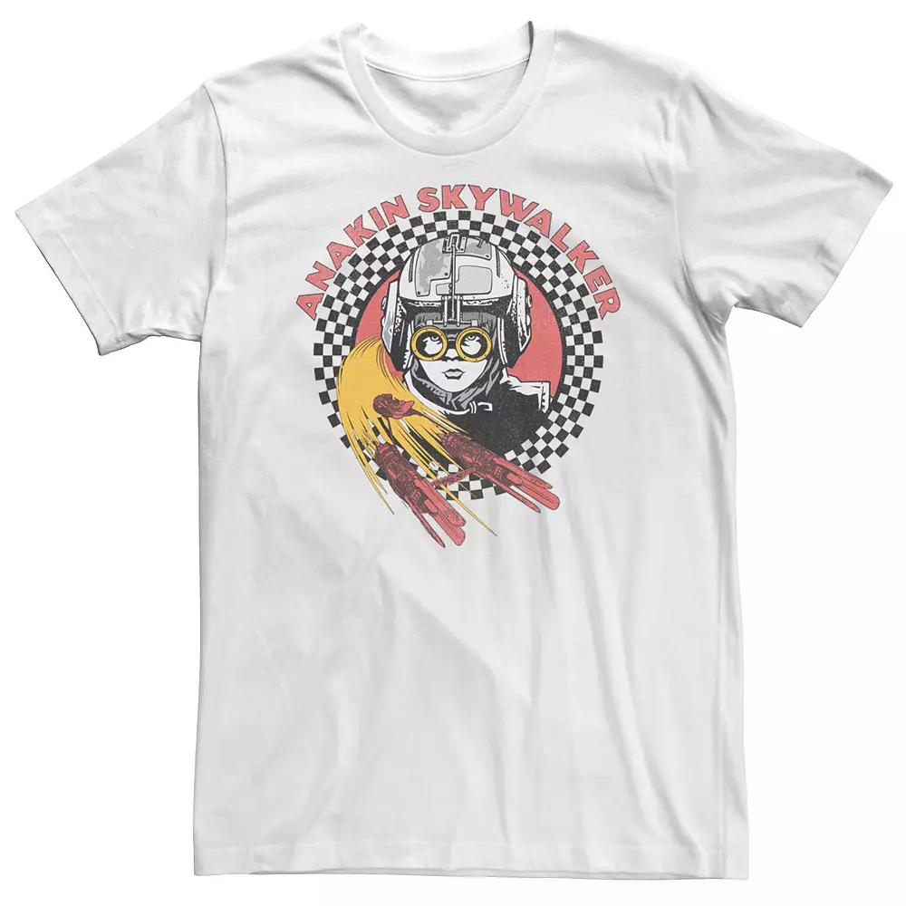 Big & Tall Star Wars Anakin Pod Racer Portrait Tee, Men's,  Product Image