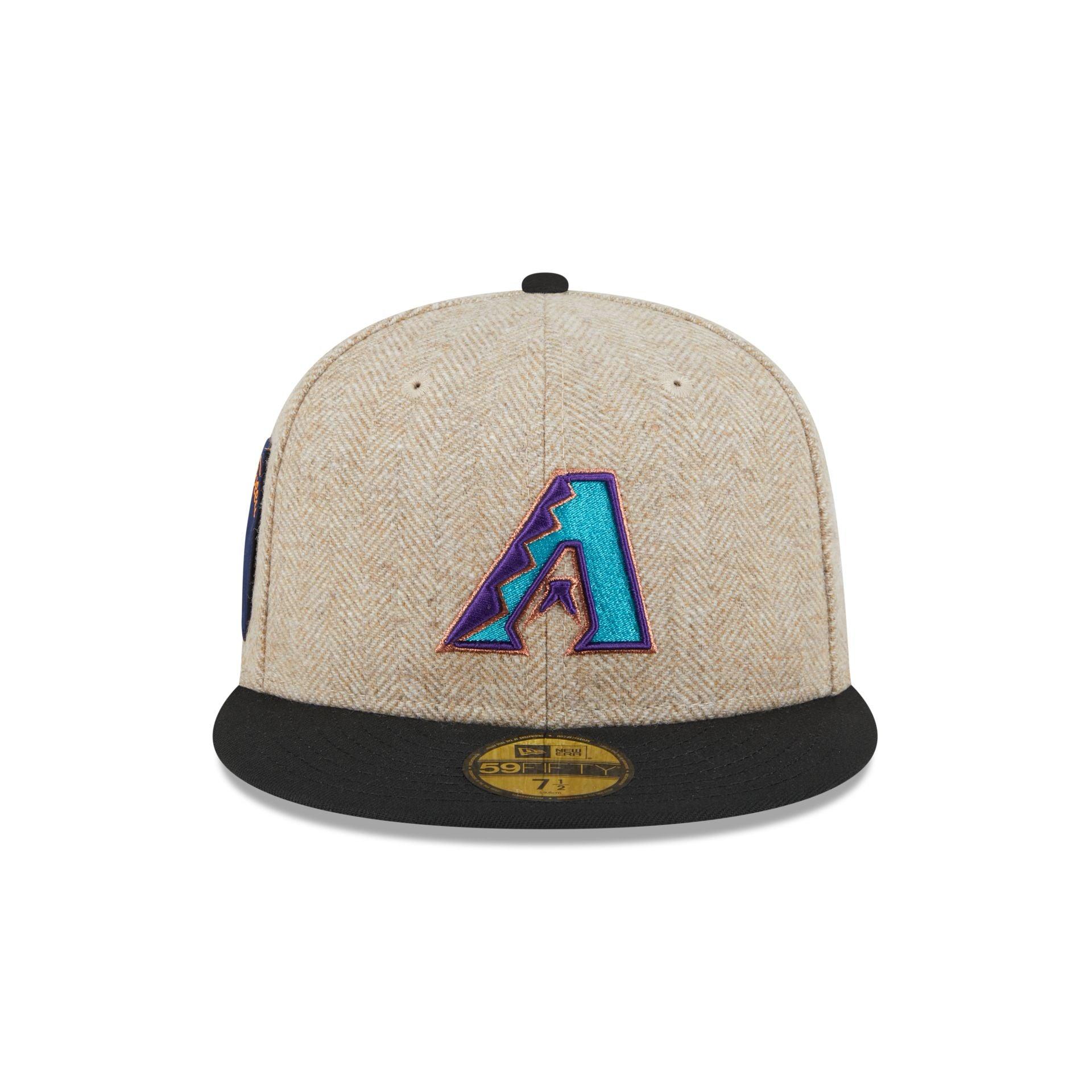 Arizona Diamondbacks Herringbone Moon 59FIFTY Fitted Hat Male Product Image