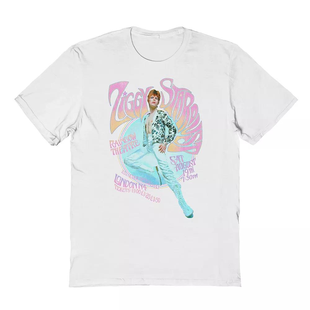 Men's Ziggy Star Graphic Tee, Size: Small, White Product Image