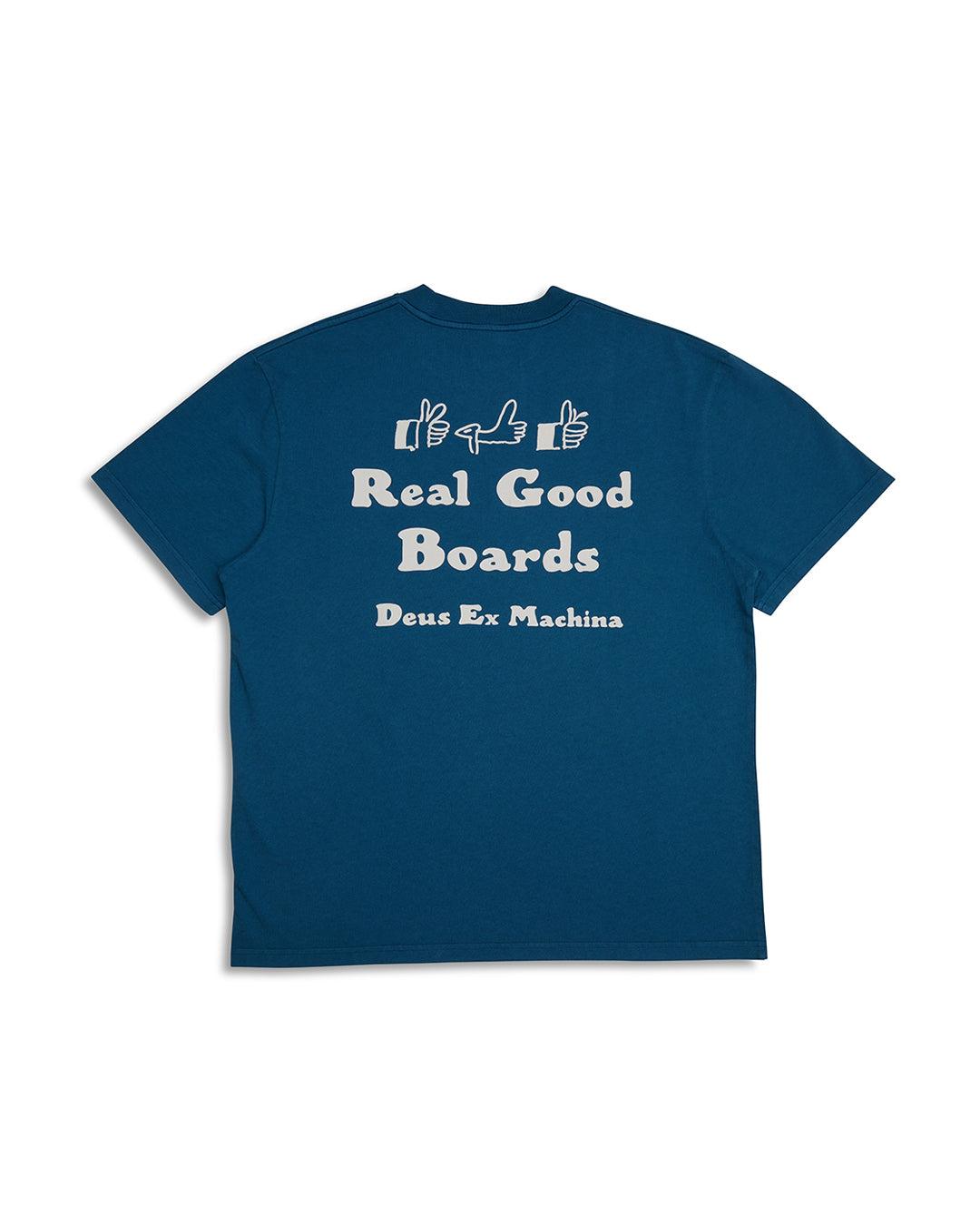 Real Good Tee - Moroccan Blue Product Image