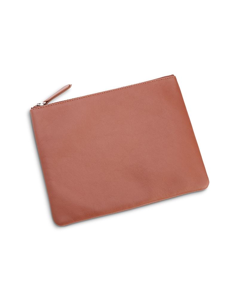 Womens Leather Travel Pouch Product Image