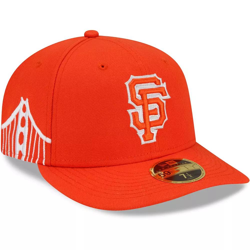 Men's New Era Orange San Francisco Giants City Connect Low Profile 59FIFTY Fitted Hat,  Product Image