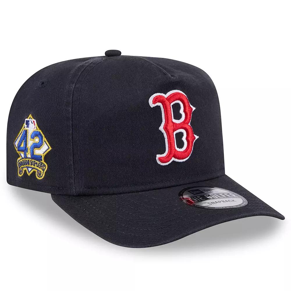 Men's New Era  Navy Boston Red Sox 2025 Jackie Robinson Day Golfer Adjustable Hat, Blue Product Image