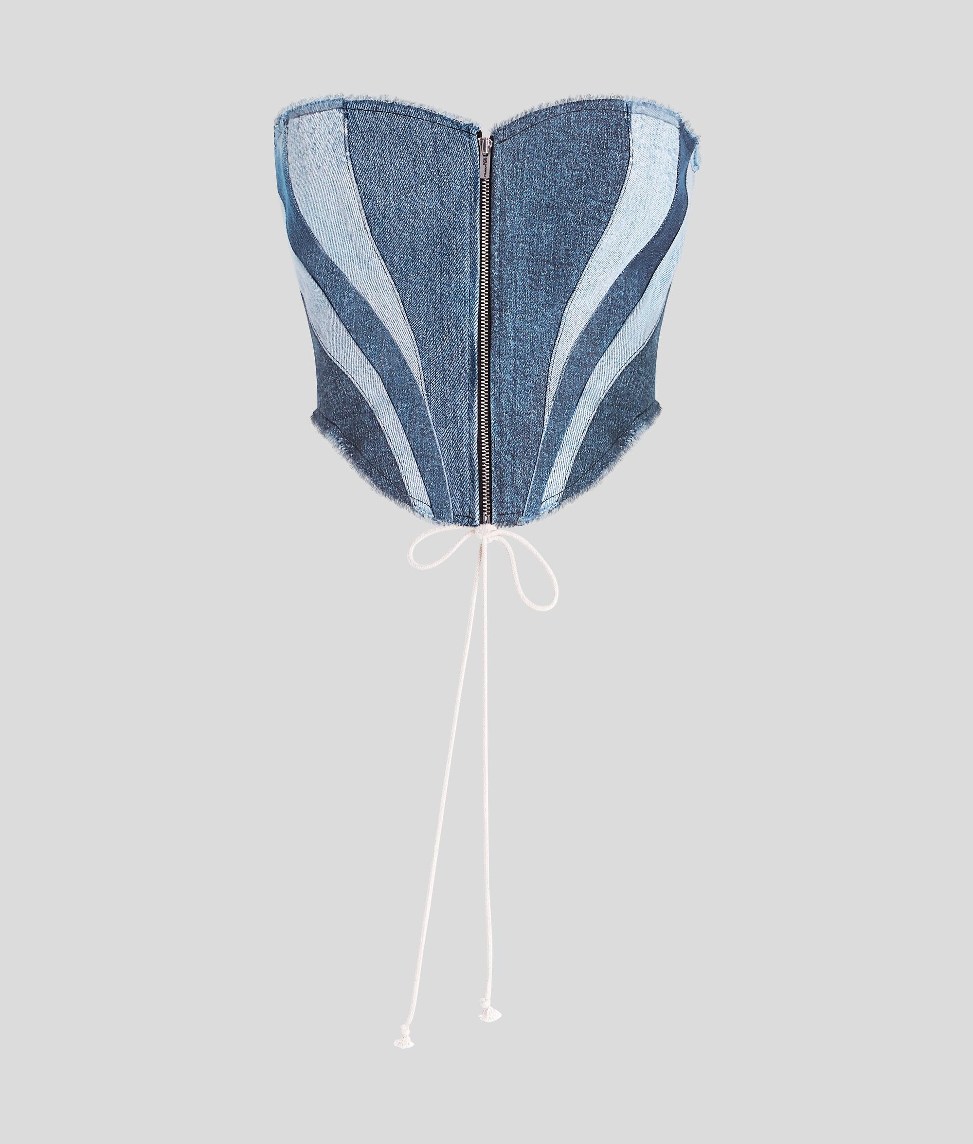 KLJ X ATELIER RESERVÉ DENIM BUSTIER Product Image