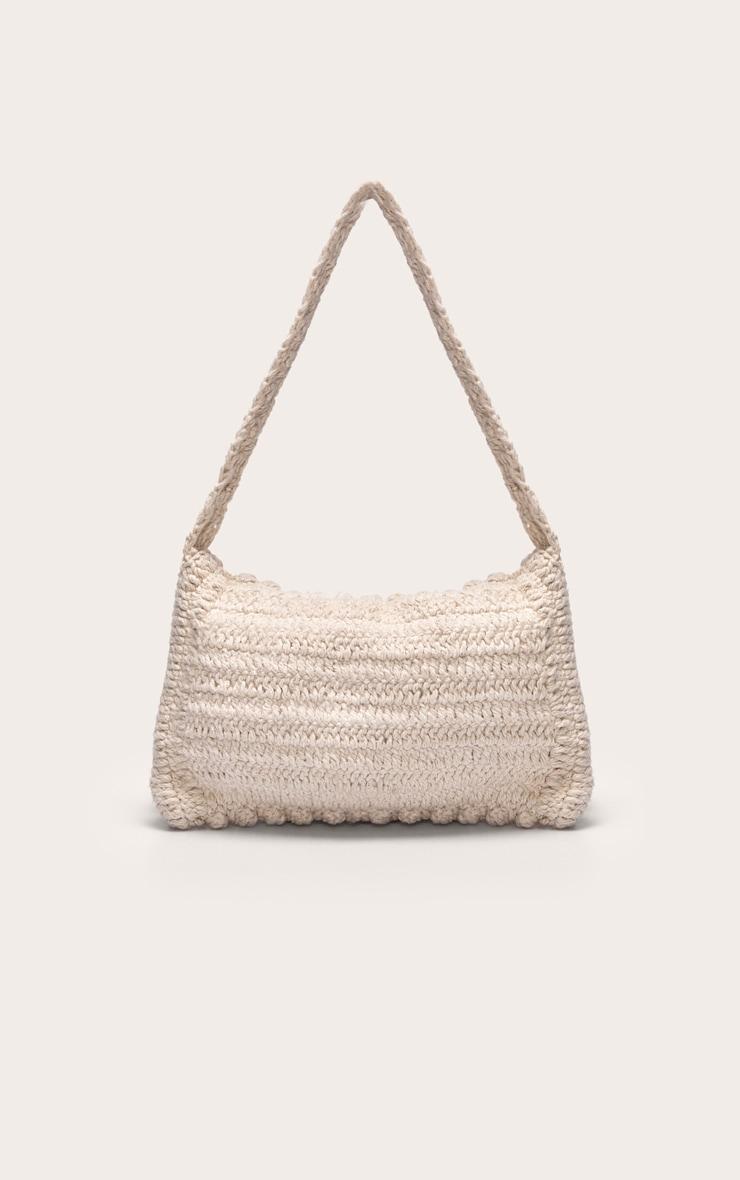 Cream Bobble Beach Shoulder Bag Product Image