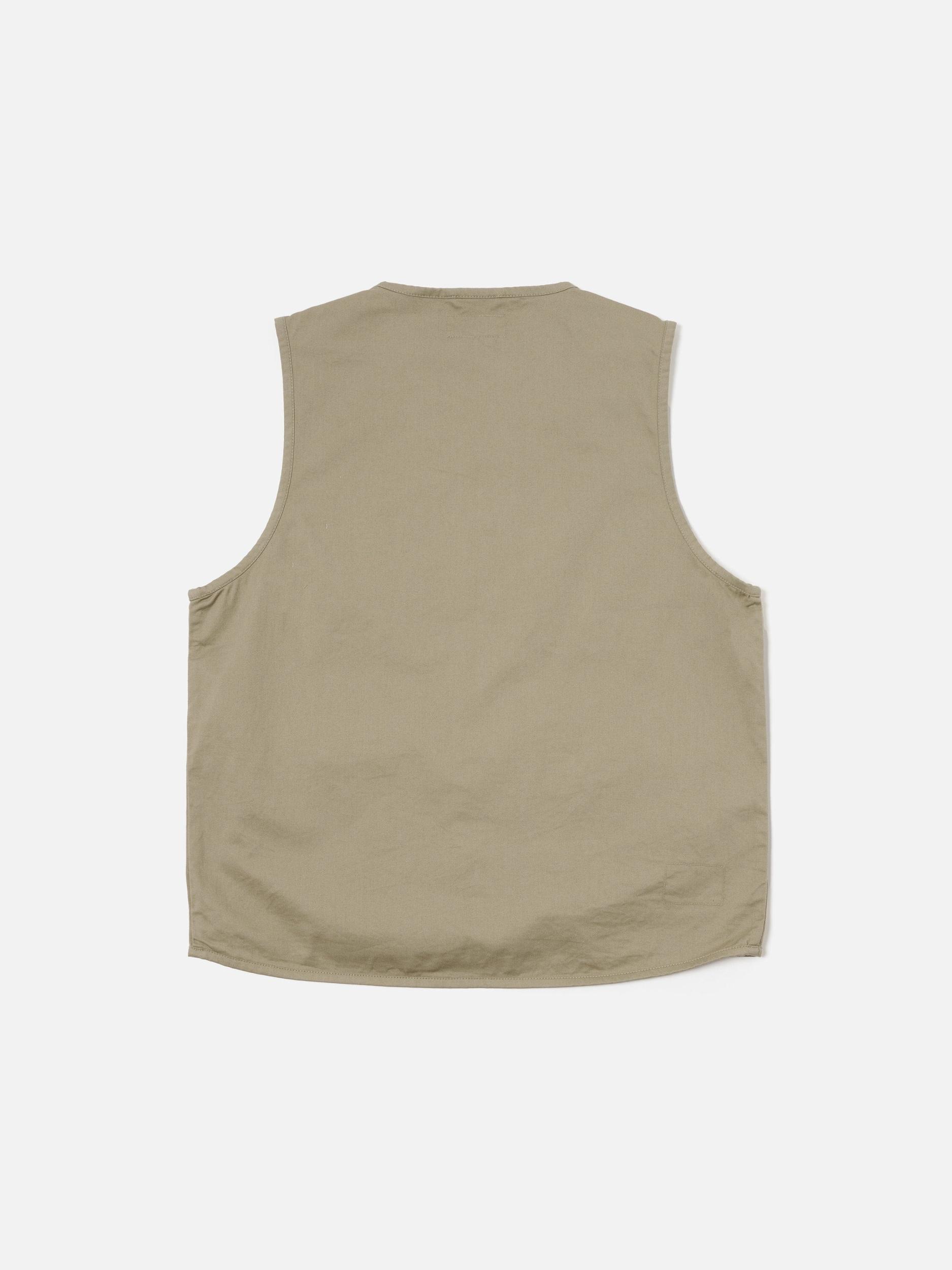 Stone Twill 4 Pocket Gilet Product Image