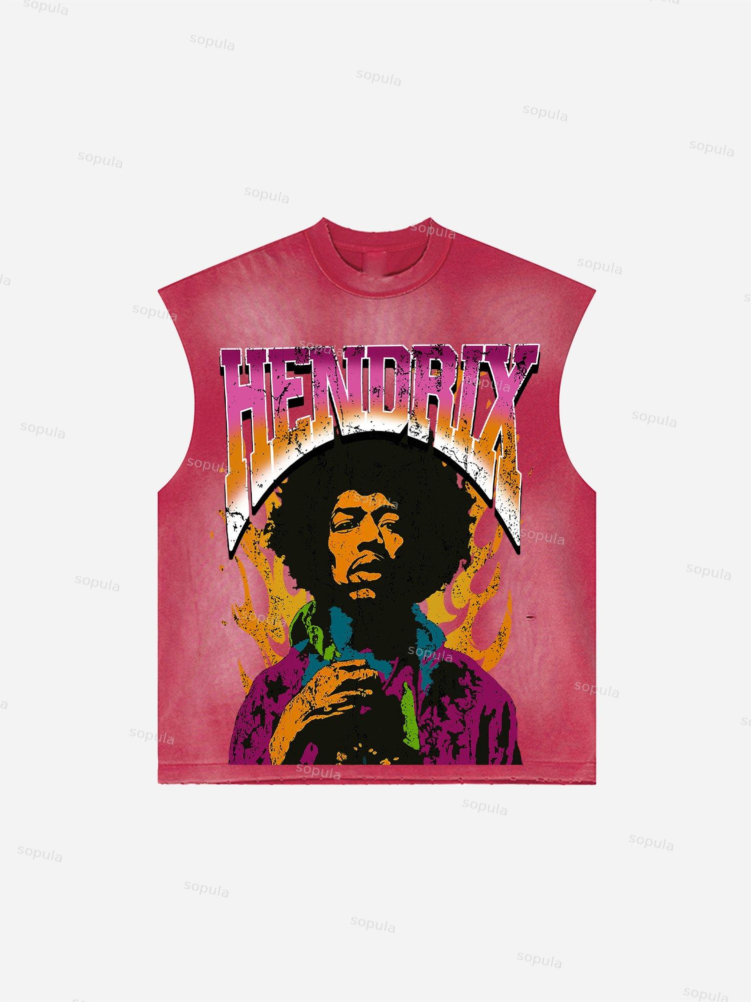 Men's Washed Fly By Choice Graphic Tank Top Product Image