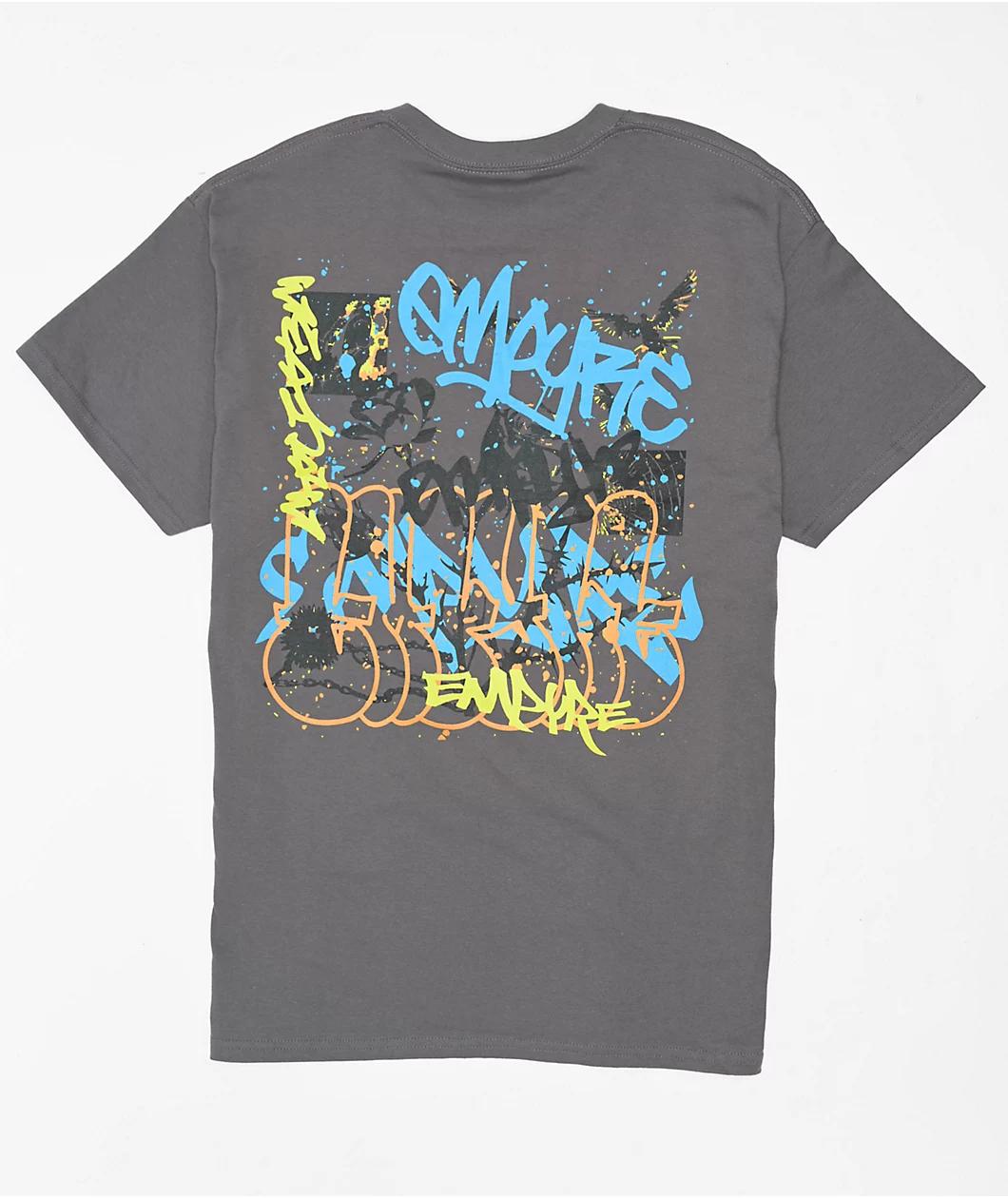 Empyre Vandalism Grey T-Shirt Product Image