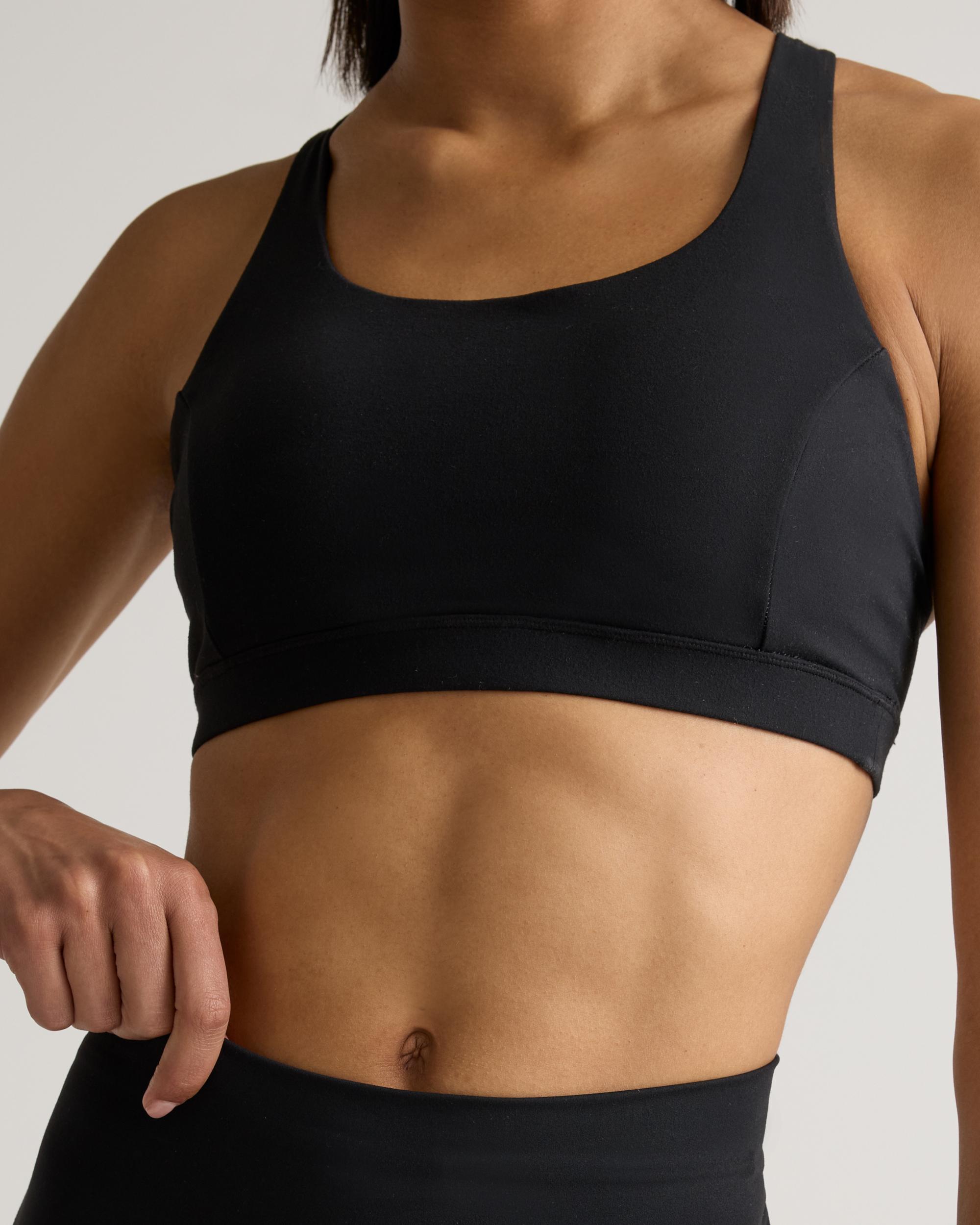 Quince | Women's Power-Up Strappy Sports Bra Nylon/Spandex Product Image