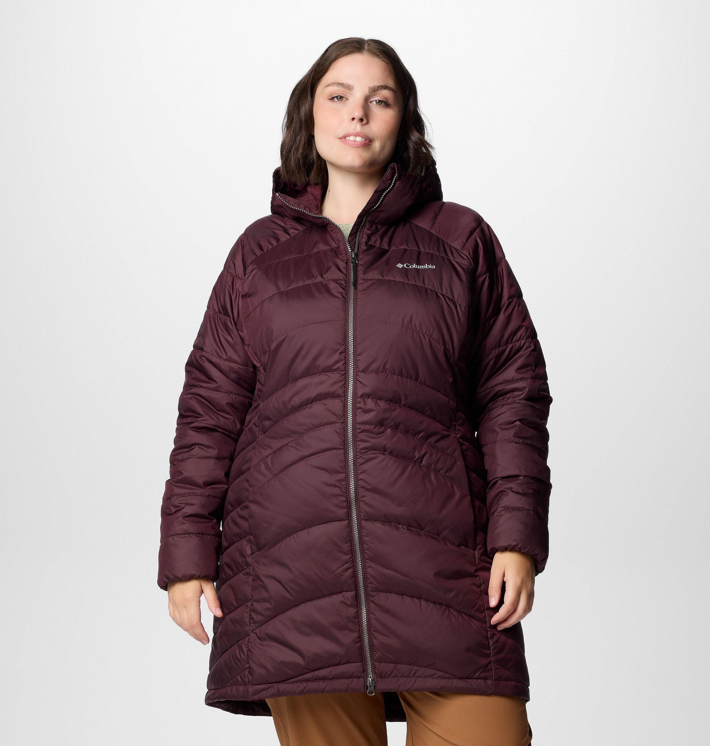 Columbia Womens Karis Gale II Long Jacket - Plus Size- Product Image