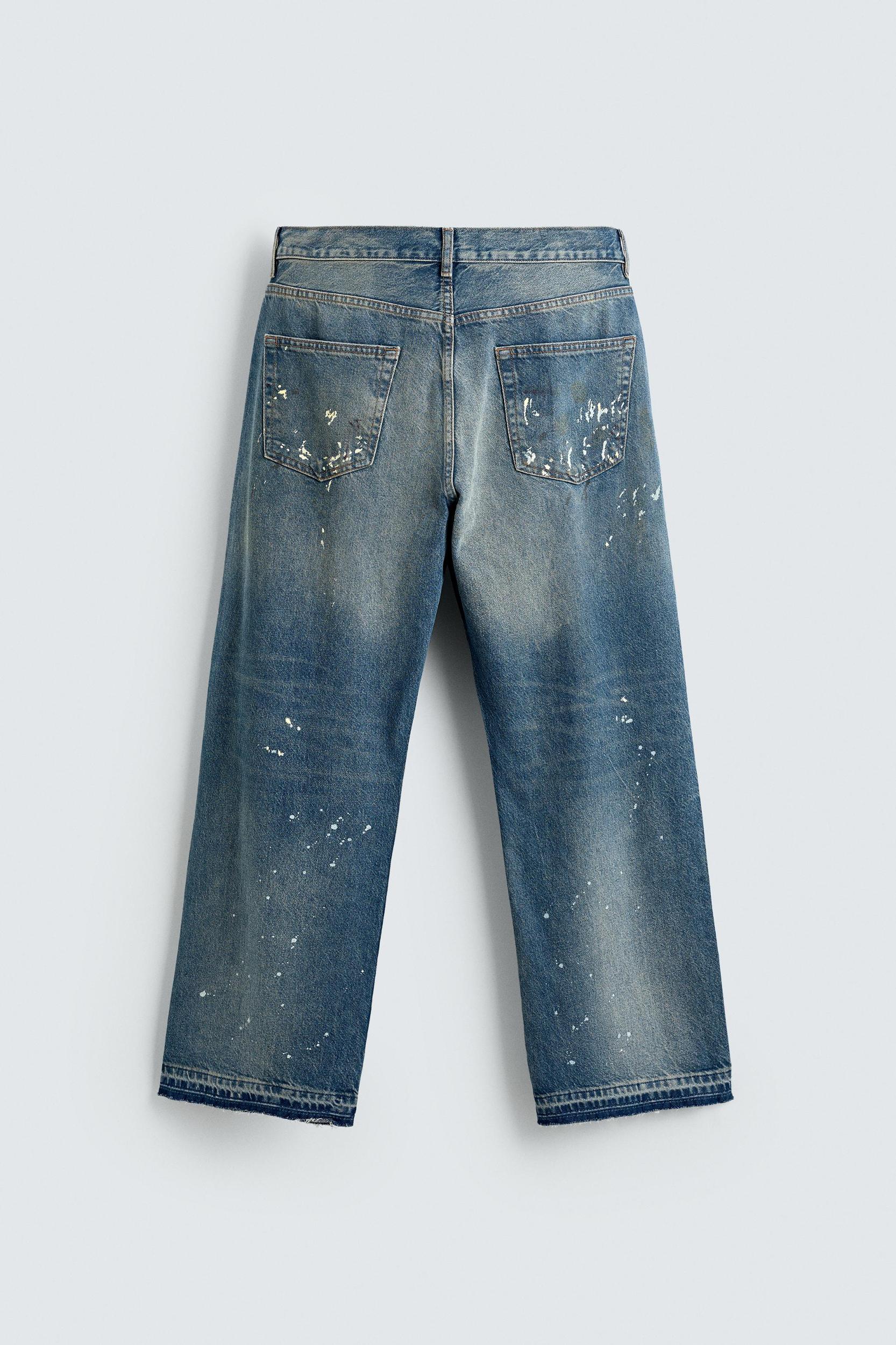 SPLATTER LOOSE FIT JEANS Product Image