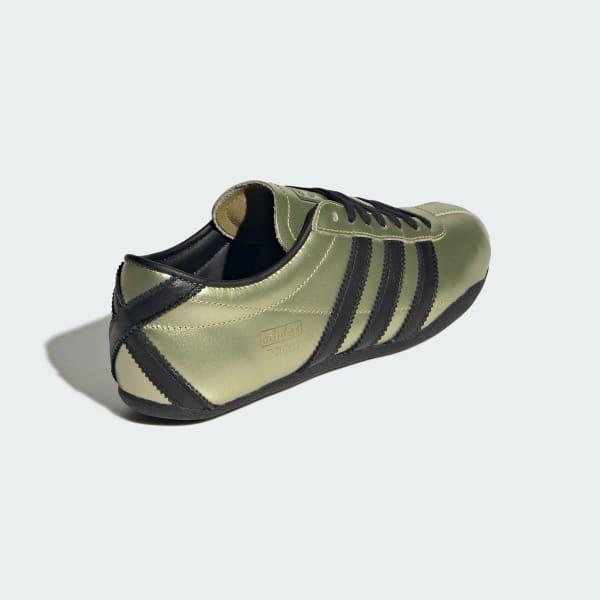 Womens adidas Tokyo Athletic Shoe Metallic / Core Black / Gold Metallic Product Image