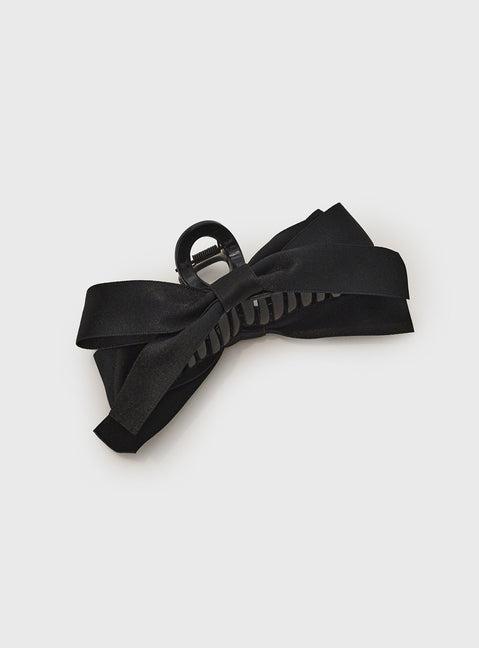 Coecoe Hair Clip Black Product Image