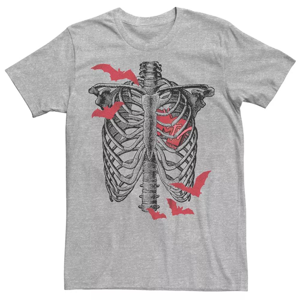 Men's MTV Music Television Skeleton Logo Tee,  Product Image