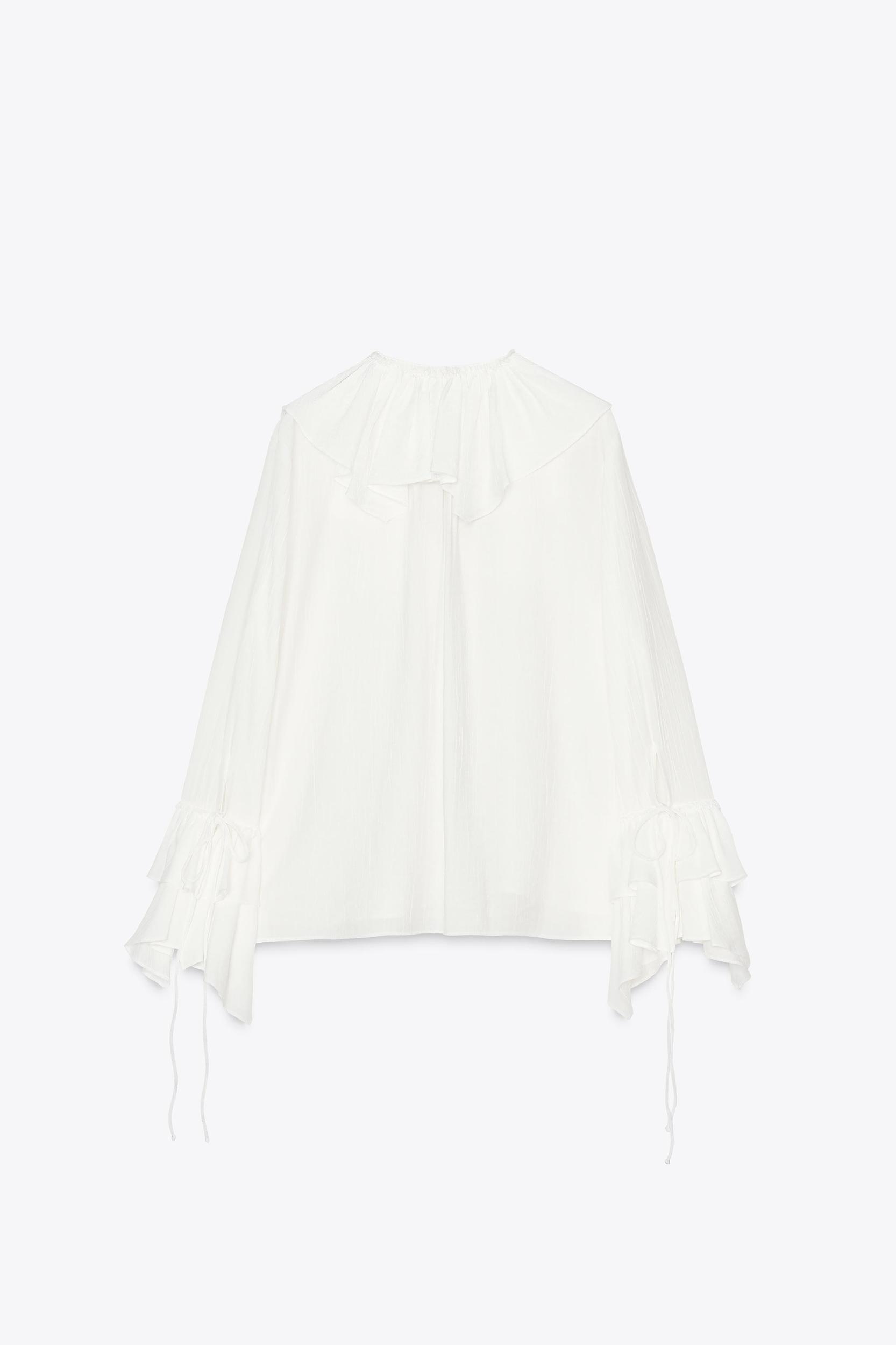 ZW COLLECTION RUFFLED SHIRT Product Image