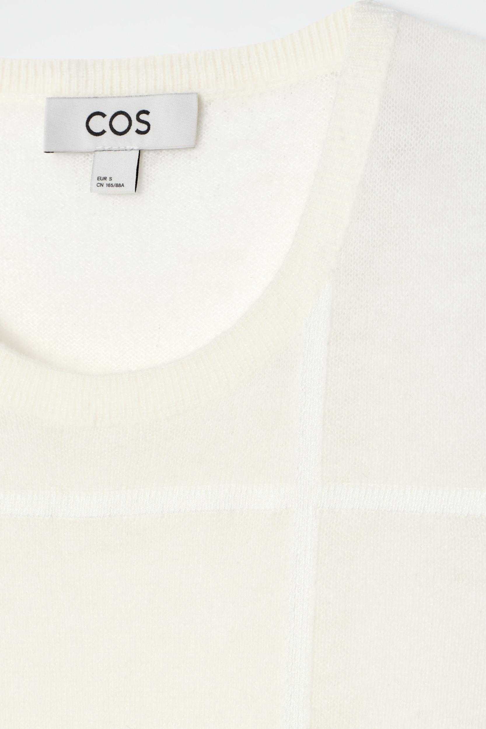 WINDOWPANE-CHECK TANK Product Image