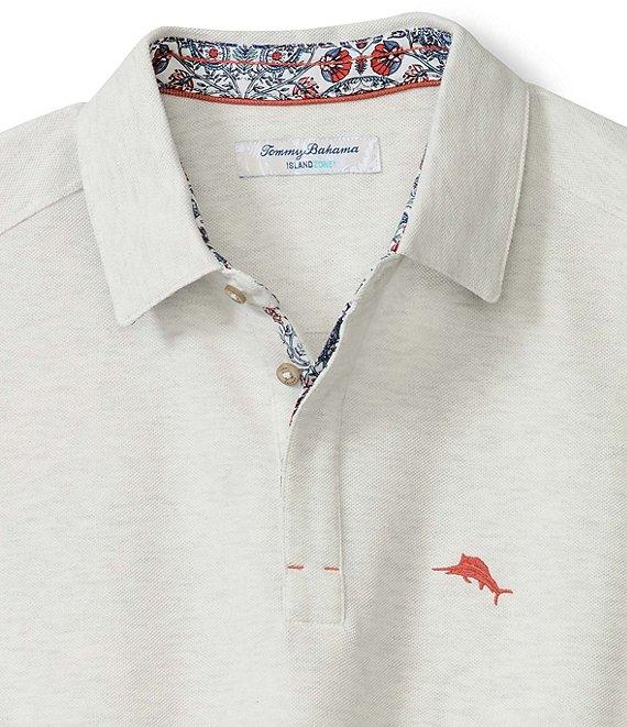 Tommy Bahama Big & Tall Santa Rosa Gardens 5 O' Clock Short Sleeve Polo Shirt Product Image