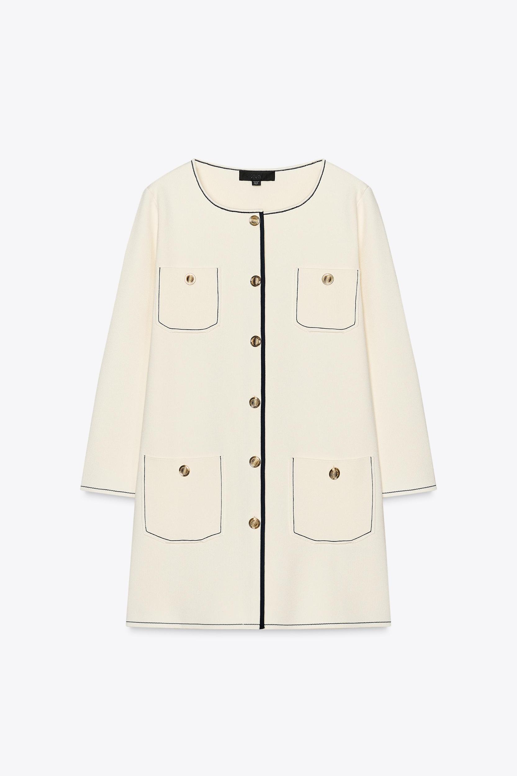 LONG KNIT JACKET Product Image