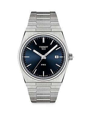 Tissot Mens Prx Automatic Stainless Steel Tonneau Bracelet Watch Product Image