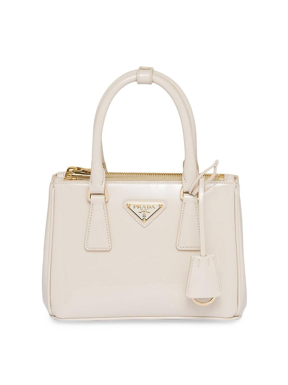 Galleria Mini Patent Top-Handle Bag Product Image