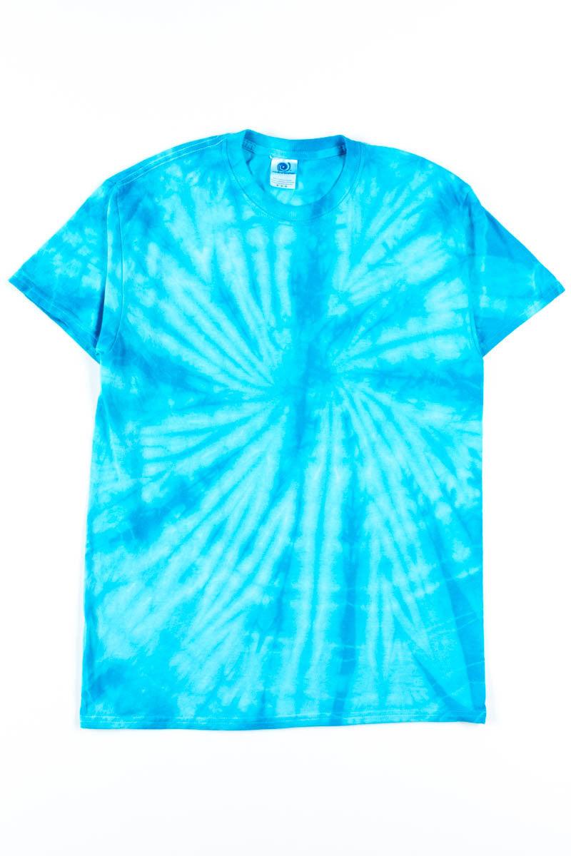 Teal Tie Dye Shirt Product Image