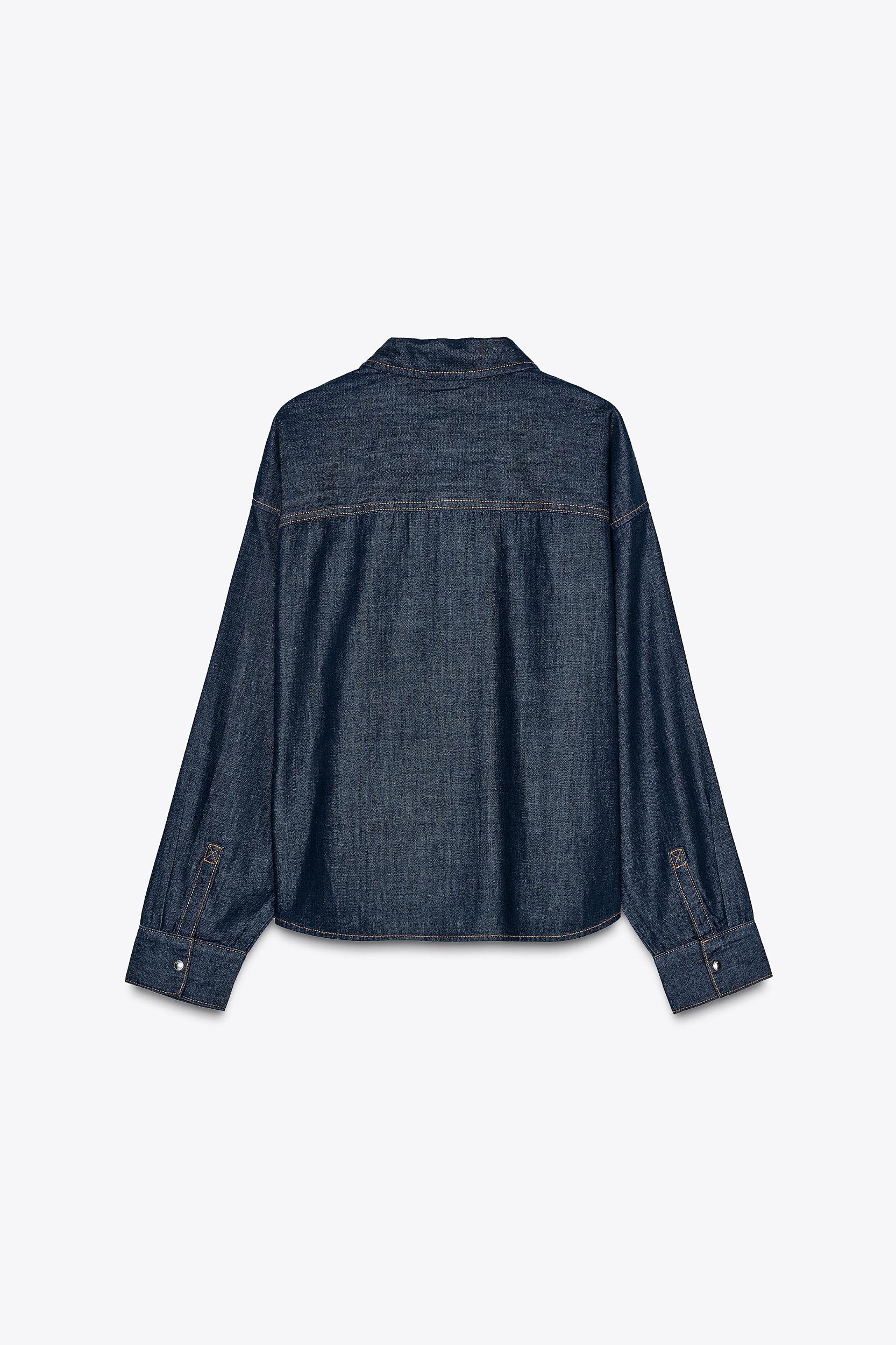 Z1975 OVERSIZED DENIM SHIRT Product Image
