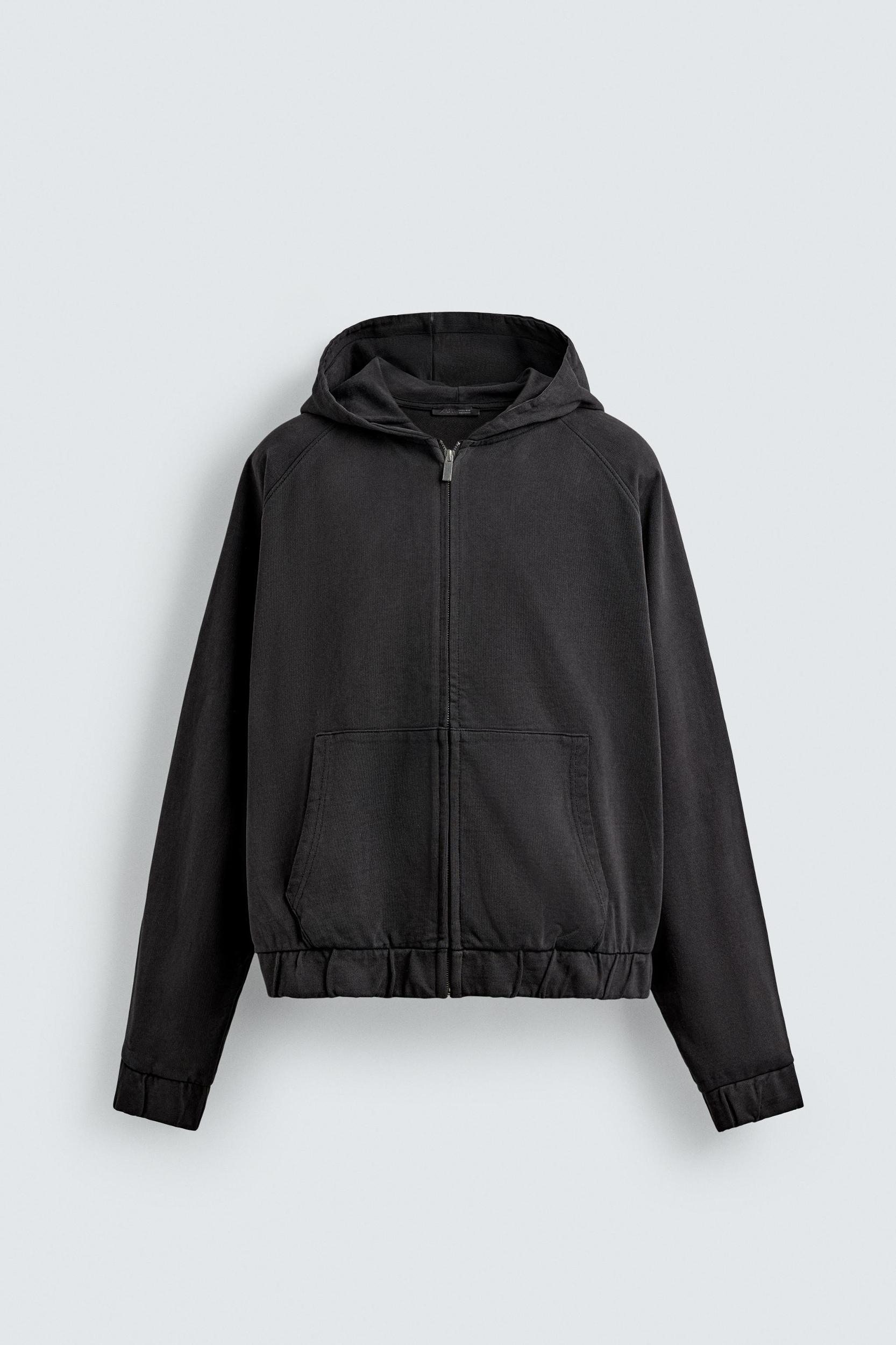BOXY FIT HOODIE SWEATSHIRT Product Image
