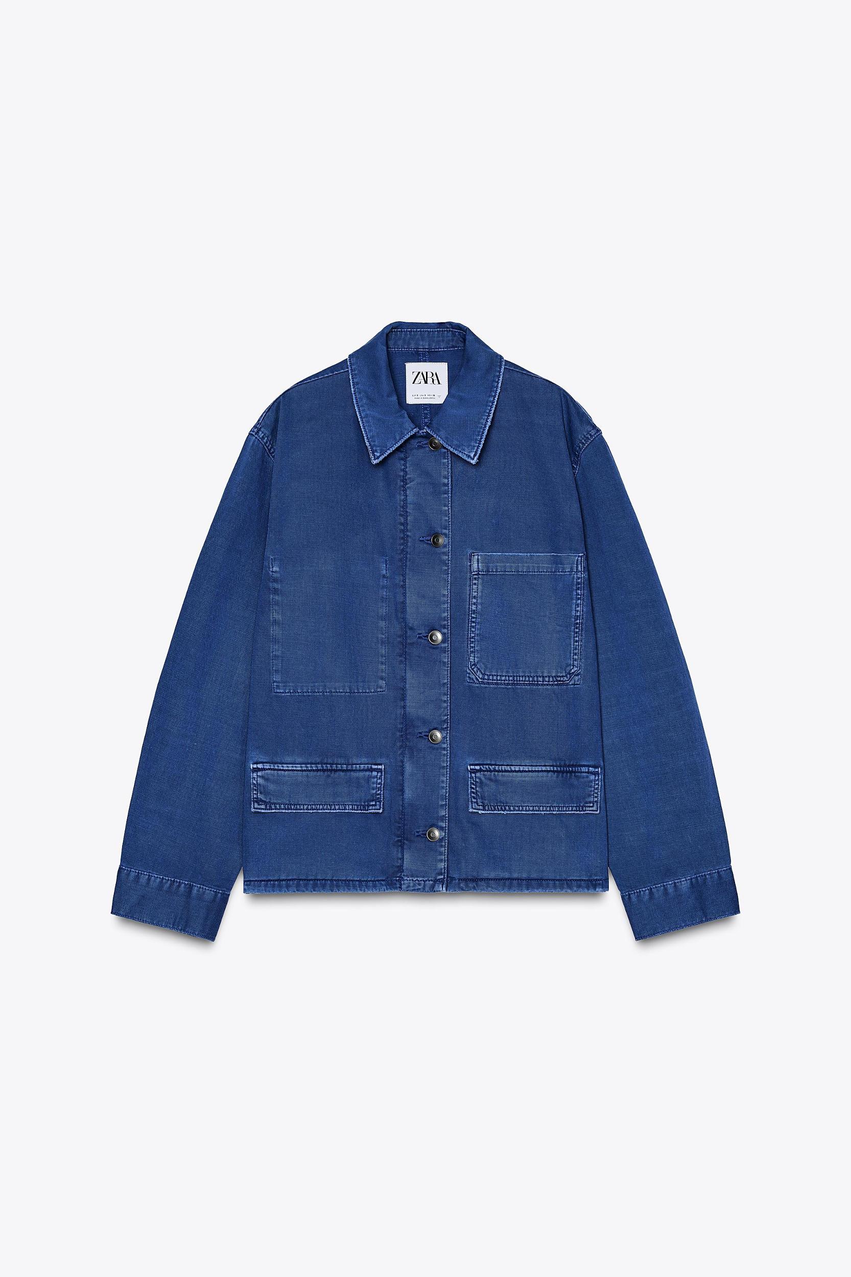 TRF COLOR DENIM JACKET Product Image