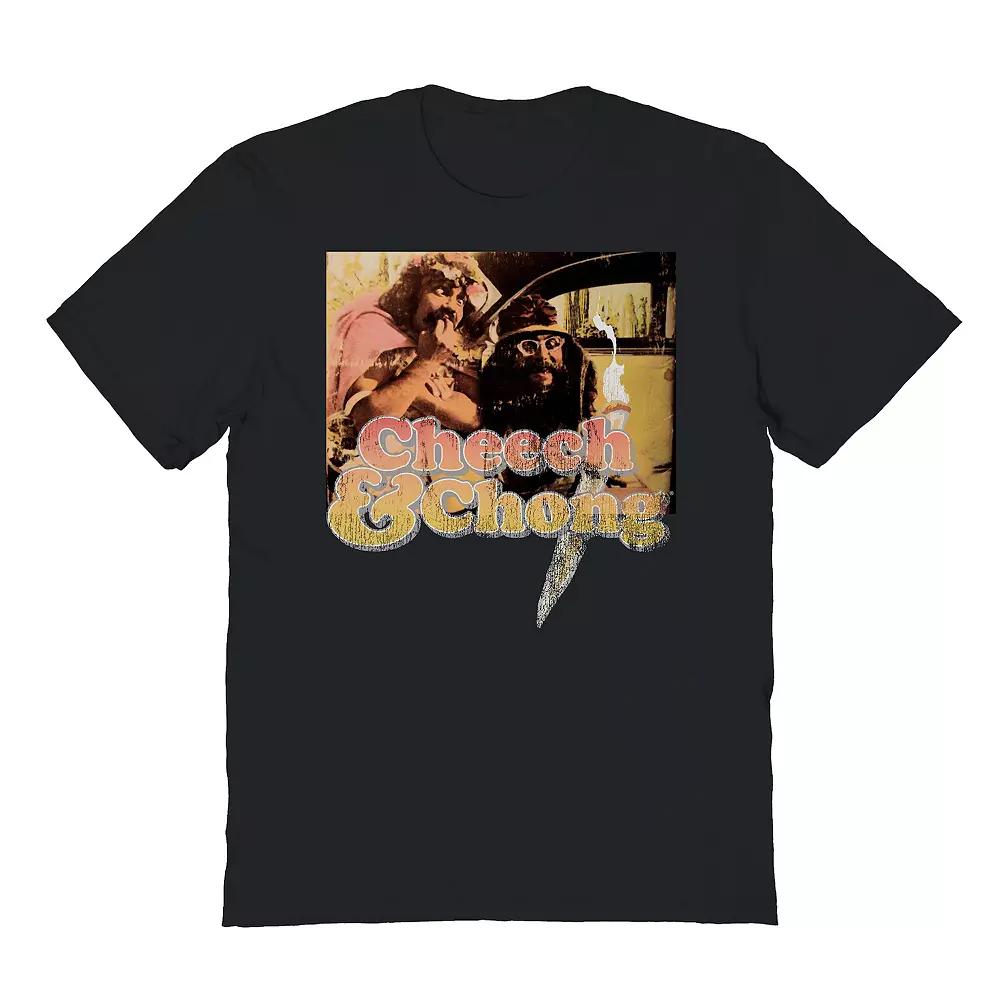 Men's Cheech & Chong Big Smoke Graphic Tee, Size: Large, Black Product Image
